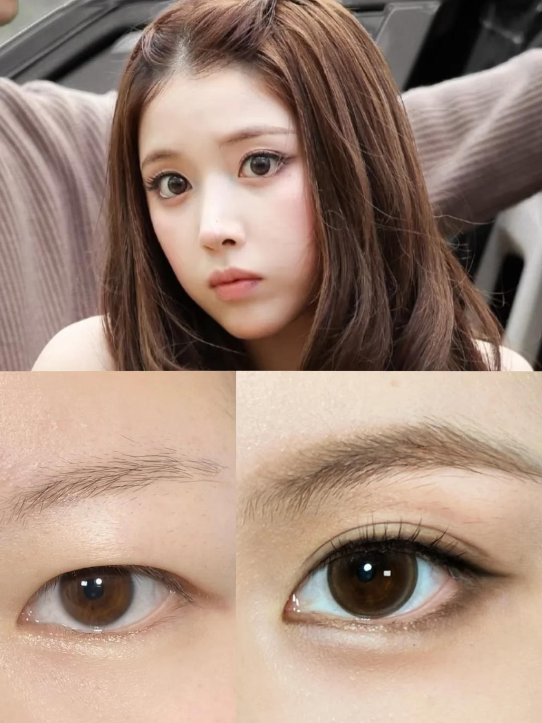 Use swollen eye bubbles to transform Jin Zhiyu's cute and dynamic swelling reducing makeup!
