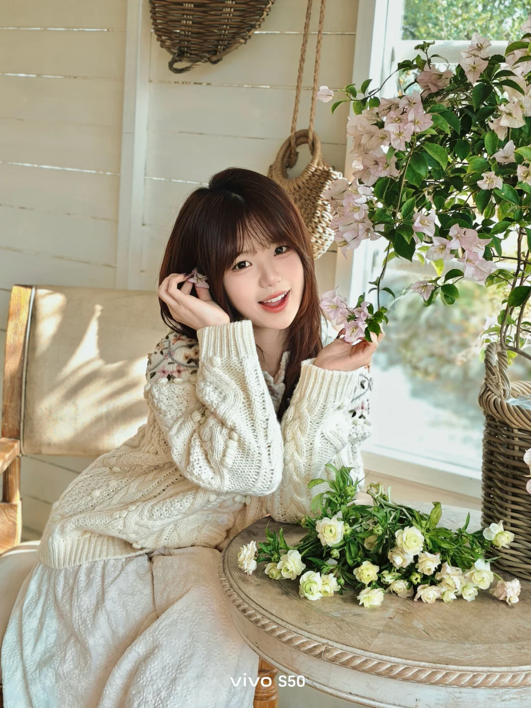 This winter, may there be spring in your eyes as well