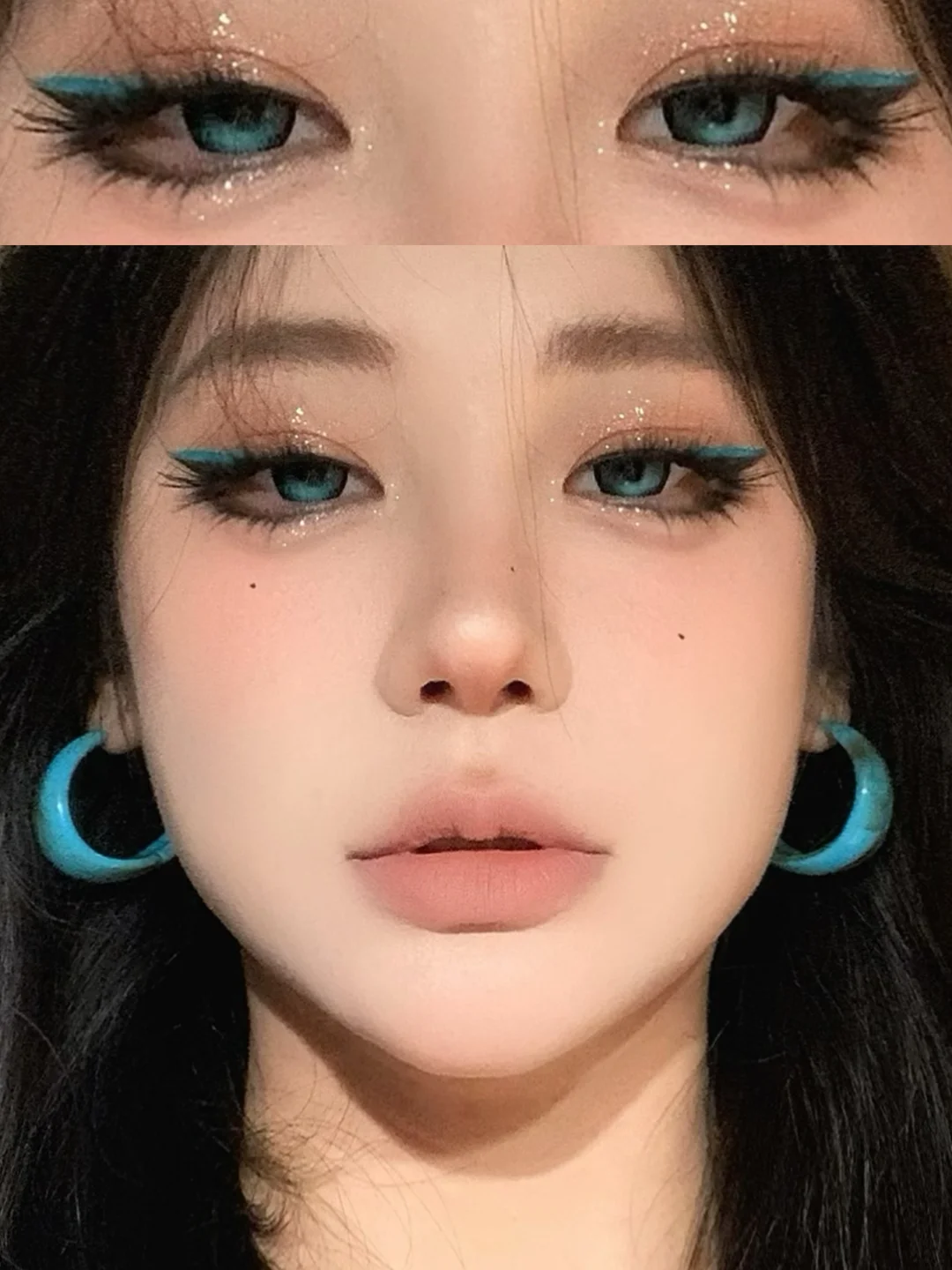Mysterious~Come and learn about this sunset 🍊 Sea makeup