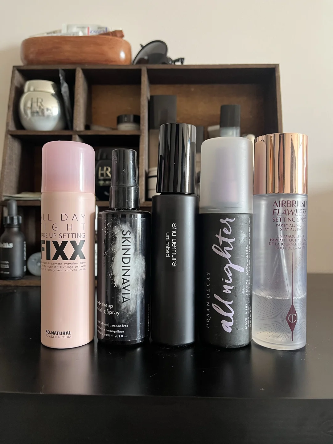 I bought all the famous makeup setting spray on the Little Red Book (review version