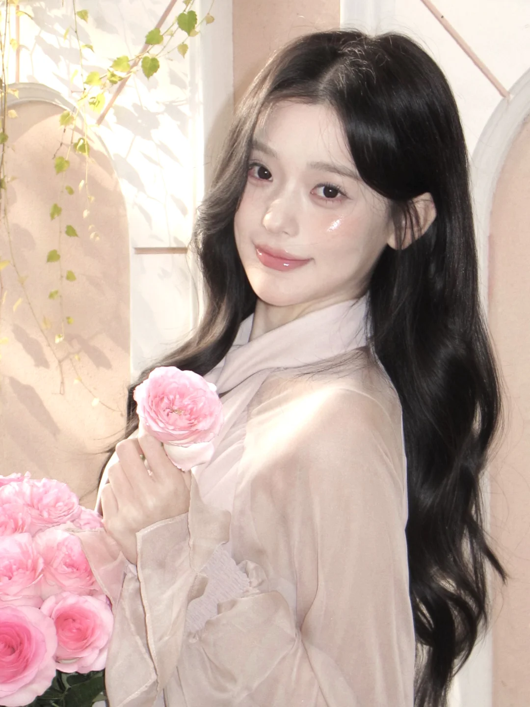 𝑅𝑜𝑠𝑒𝑏𝑢𝑑 ♡„ Water Light Rose Makeup Sharing
