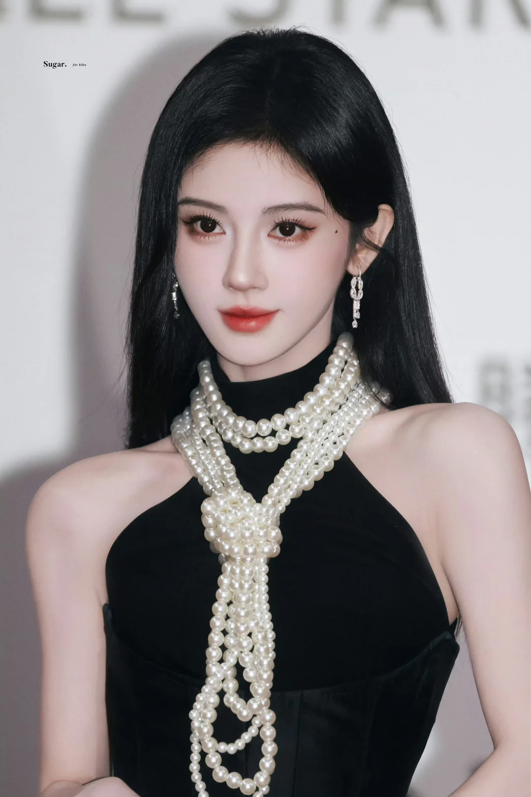 The two makeup I applied to Ju Jingyi last night, some beautiful moments!