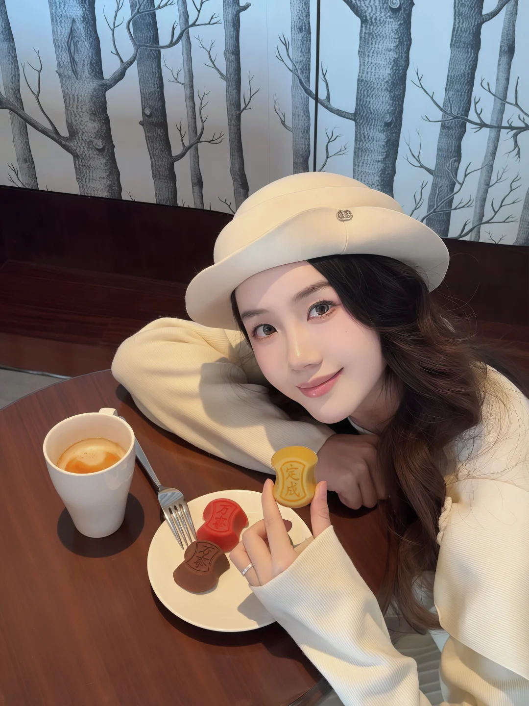 Beauty cannot be eaten as food But beautiful rice sister must eat it