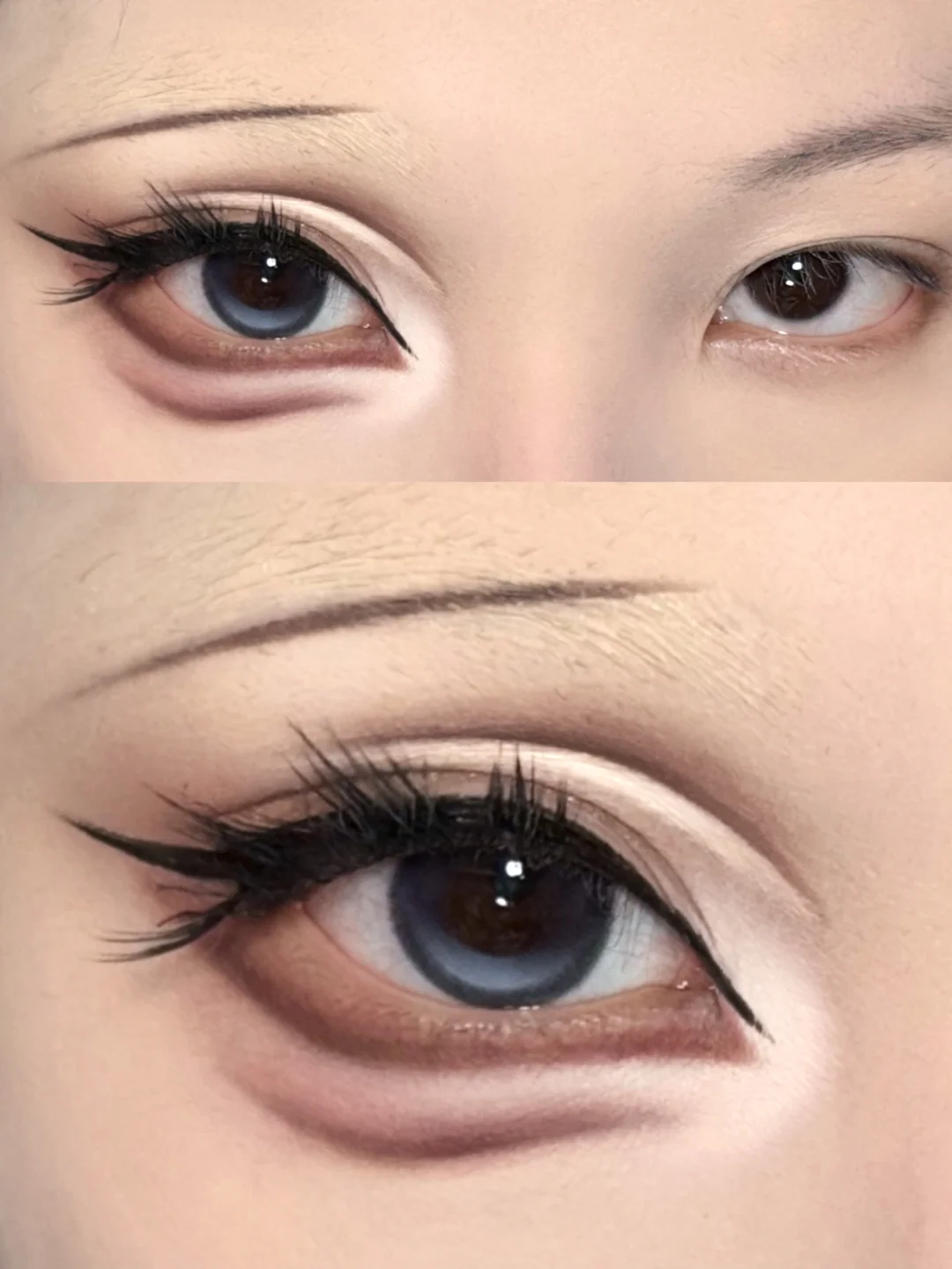 A super simple tutorial for versatile cosplay eye makeup for people