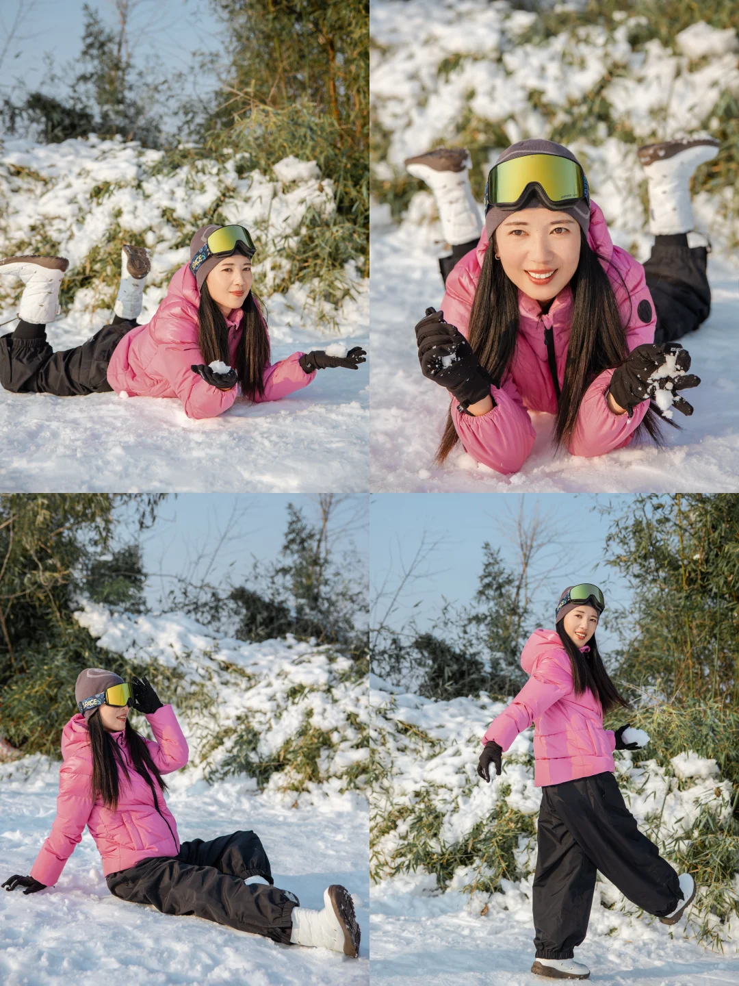 I understand ✌️ Happiness magnifies 100 times in places with snow ❗ ️