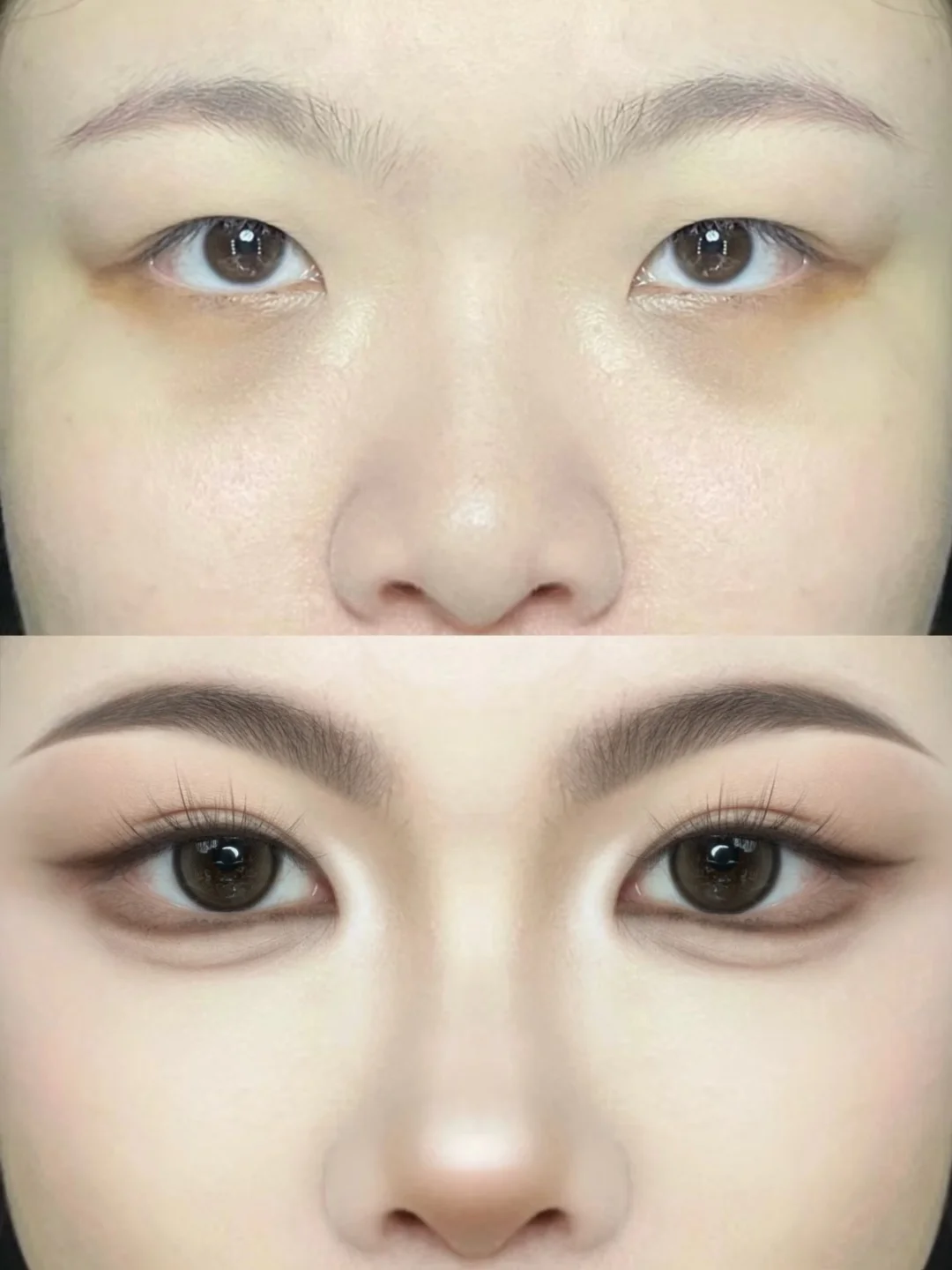 Swelling eye blisters require learning to magnify the advantages of bone makeup!!