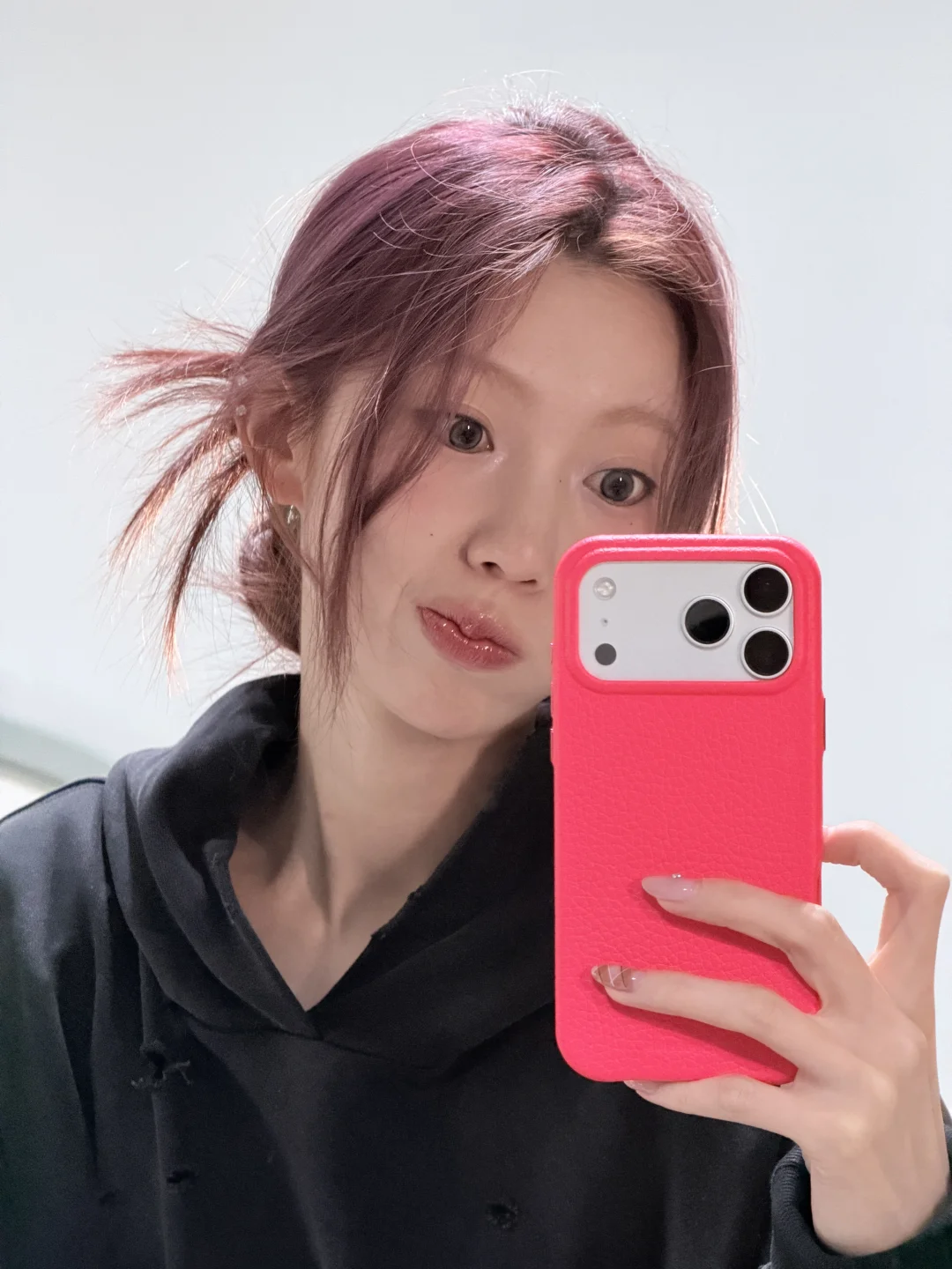 Don't worry about hair color, being good-looking is the way to go