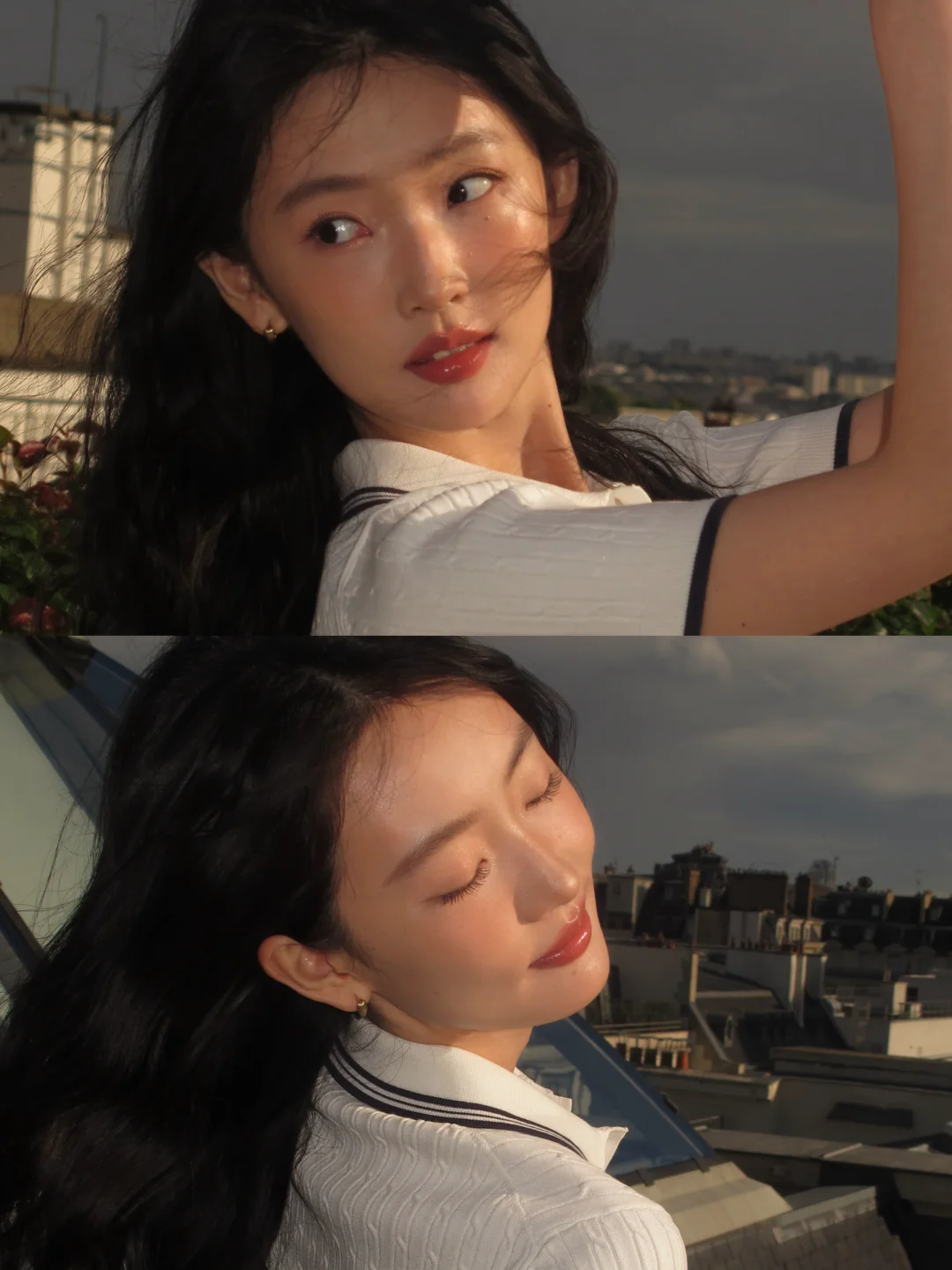 在:sunny:暴晒:sunny:巴黎给周依然法网🎾化的日晒妆