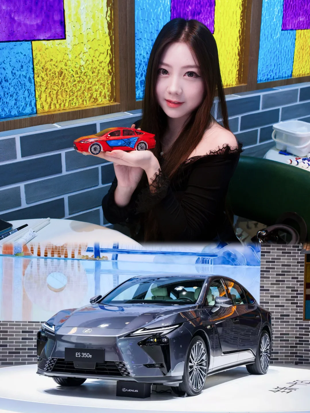 Creative car model graffiti! There is a surprise at the Guangzhou Auto Show!
