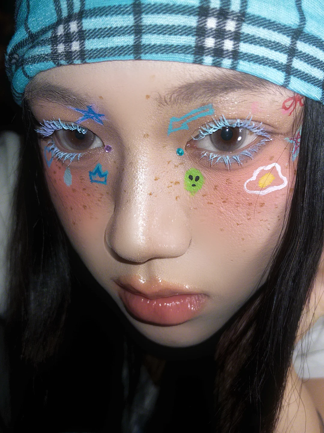 Ghost, Horse, Elf Graffiti Makeup: art: