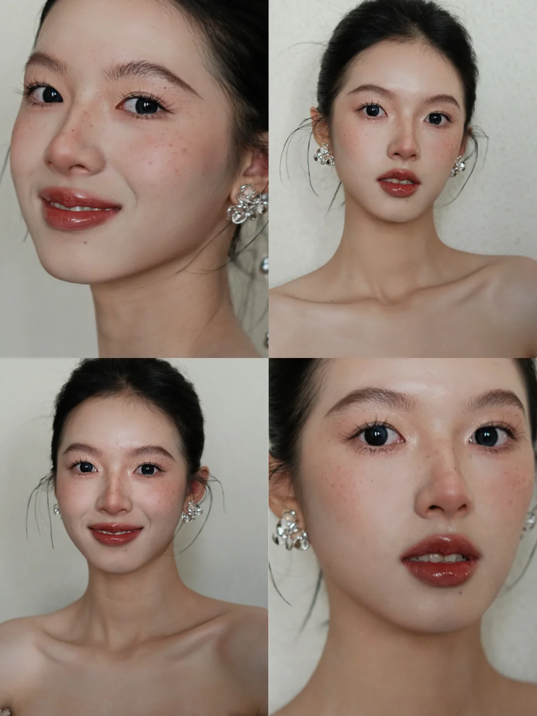 Japanese style makeup 🍊｜ Japanese style plain water with a fake no makeup atmosphere: hundred: