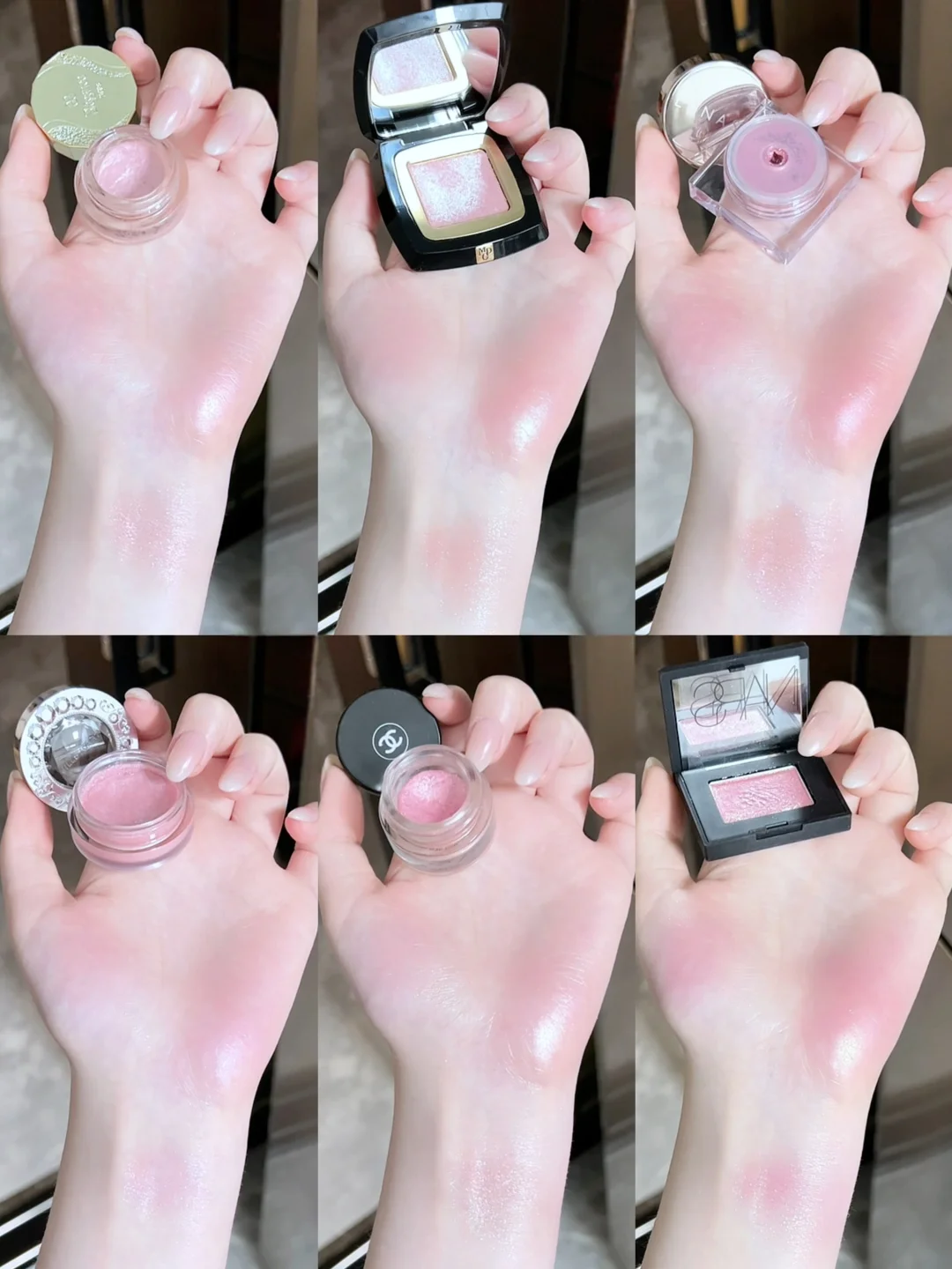 All staff flash: Sparkles: The light and tender eye shadow is too beautiful!