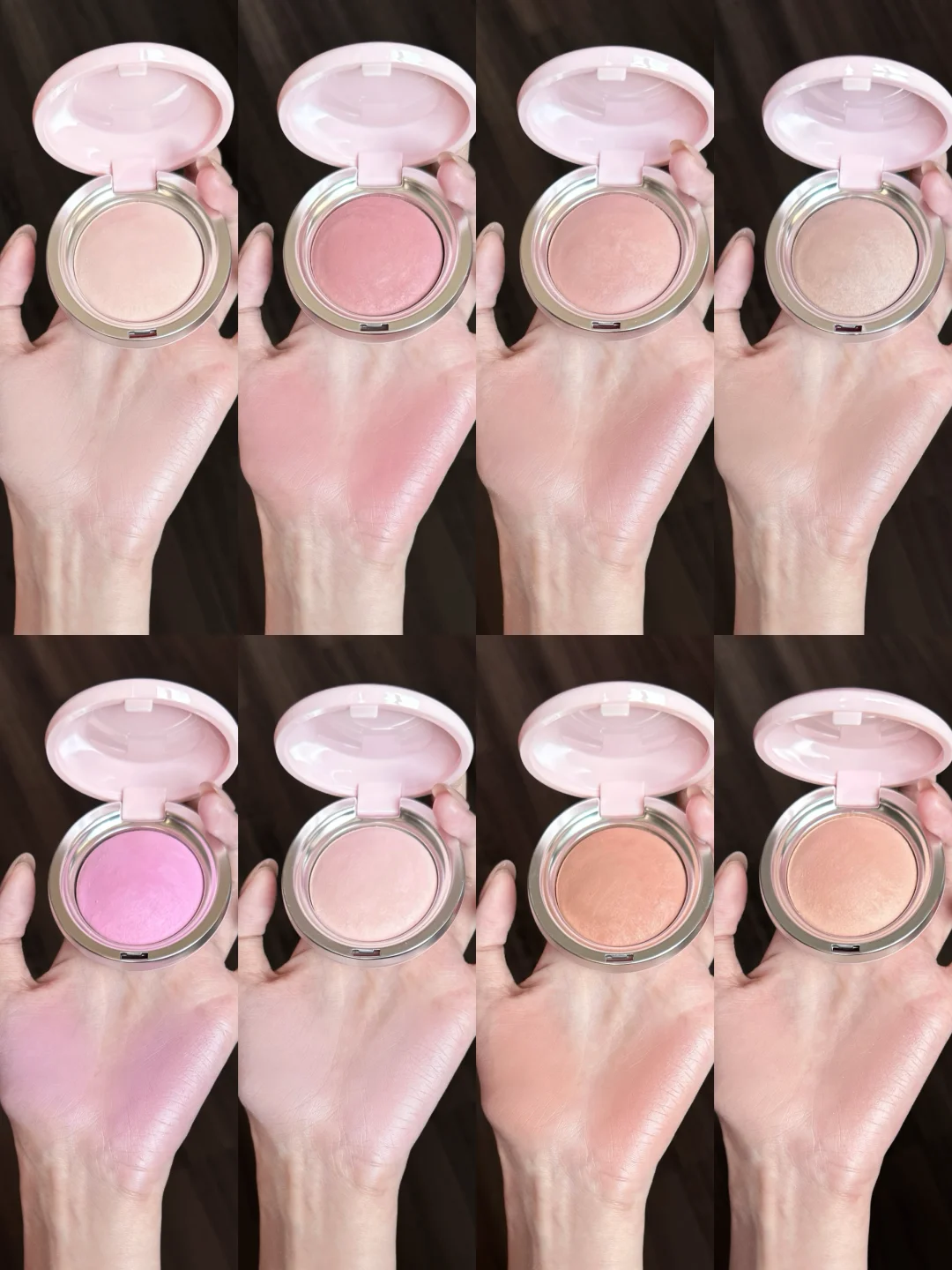 Low saturation light color series | Sipeini baking powder powder blusher color selection introduction