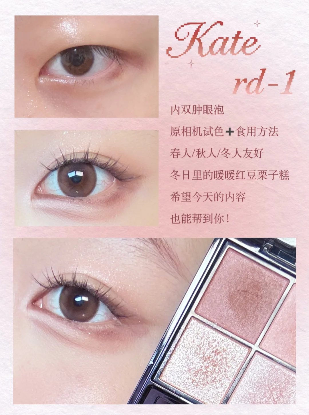 Teacher, our daughter Han wants to see Kate RD-1 Red Bean Chestnut Makeup