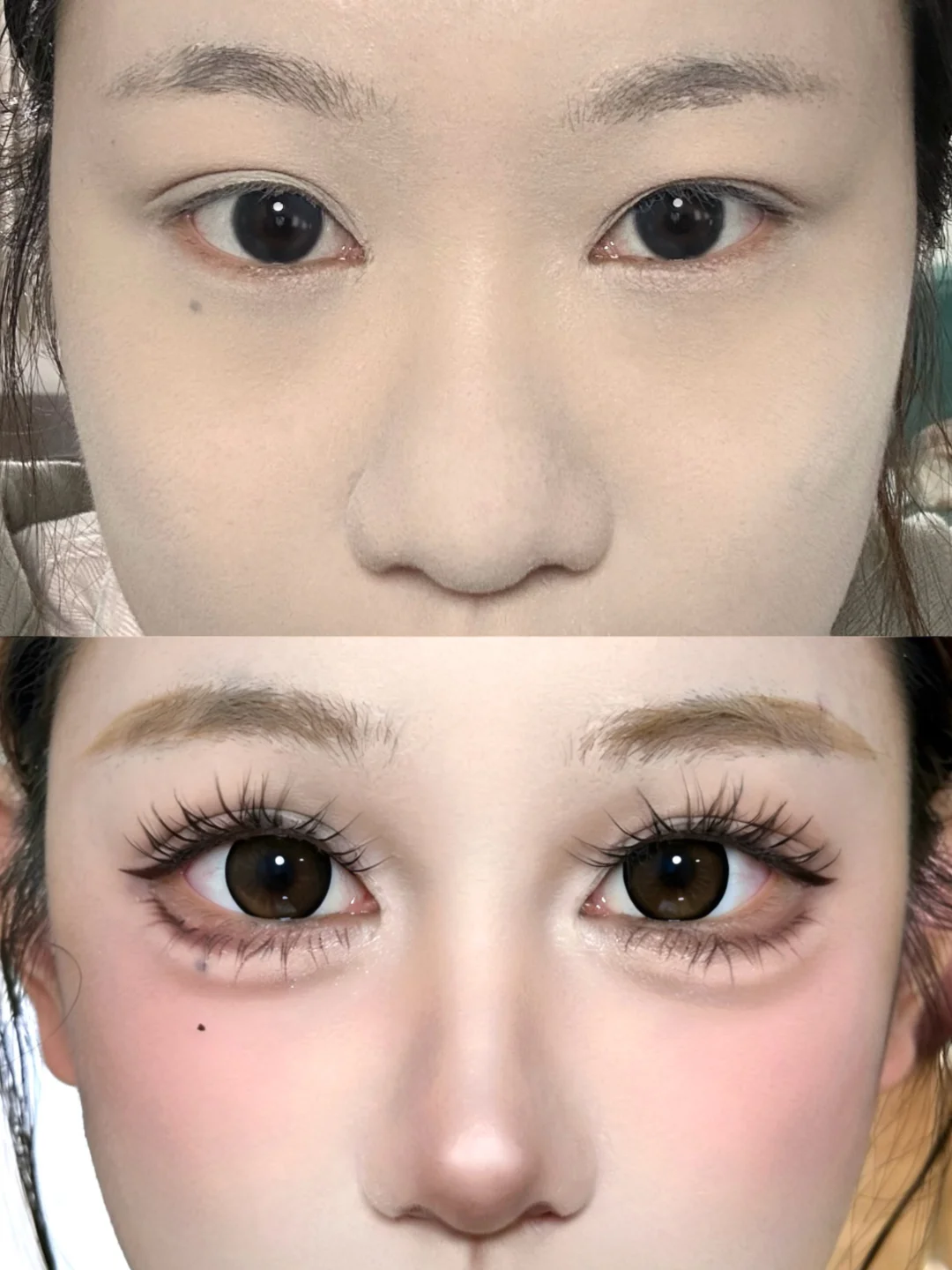 Manga BJD Little Sweet Cat Eye Makeup Tutorial Detailed Edition! Please practice with me