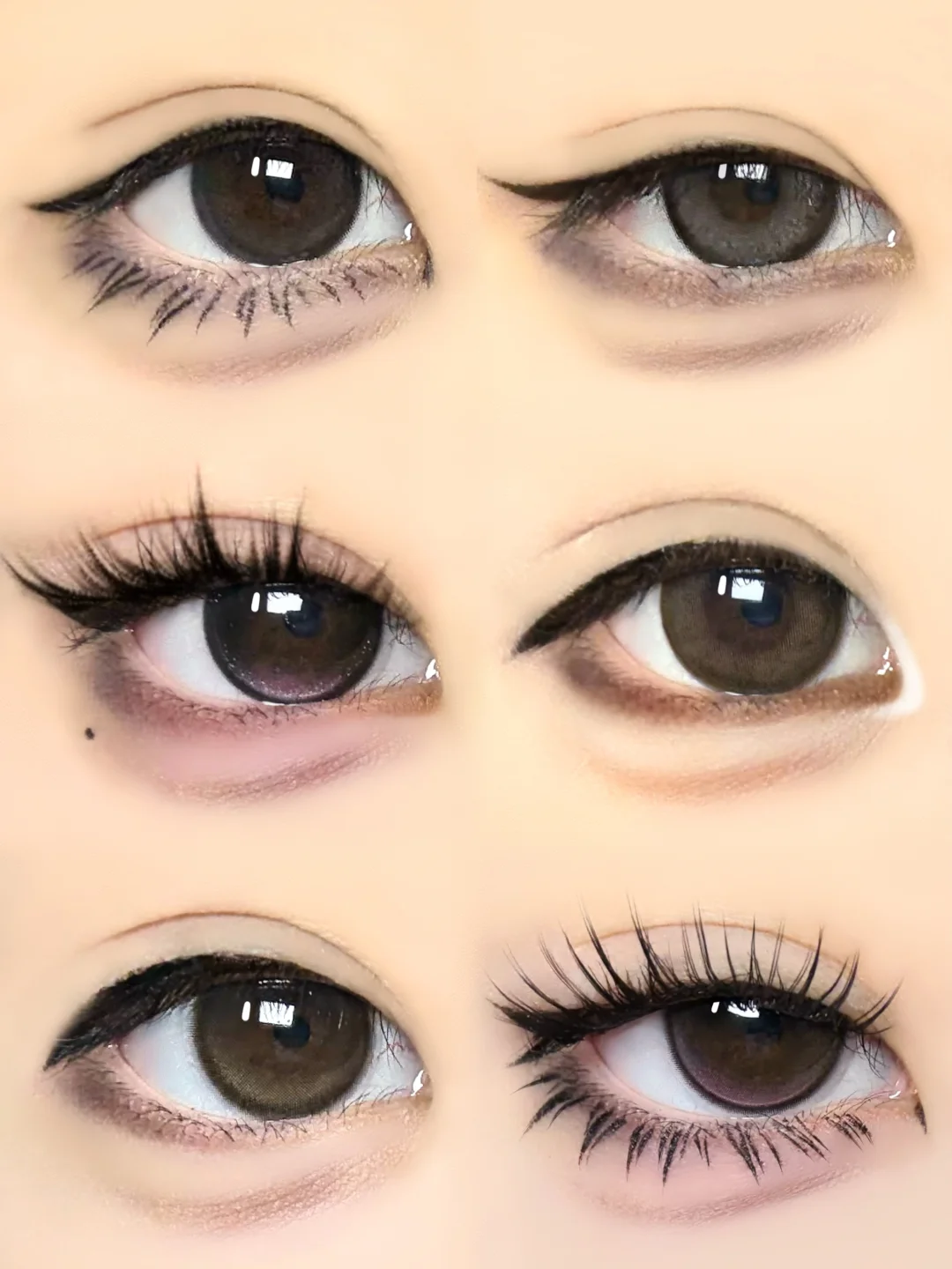 Novice ❗ student folks ❗ Learn 6 versatile eye makeup formulas at will!