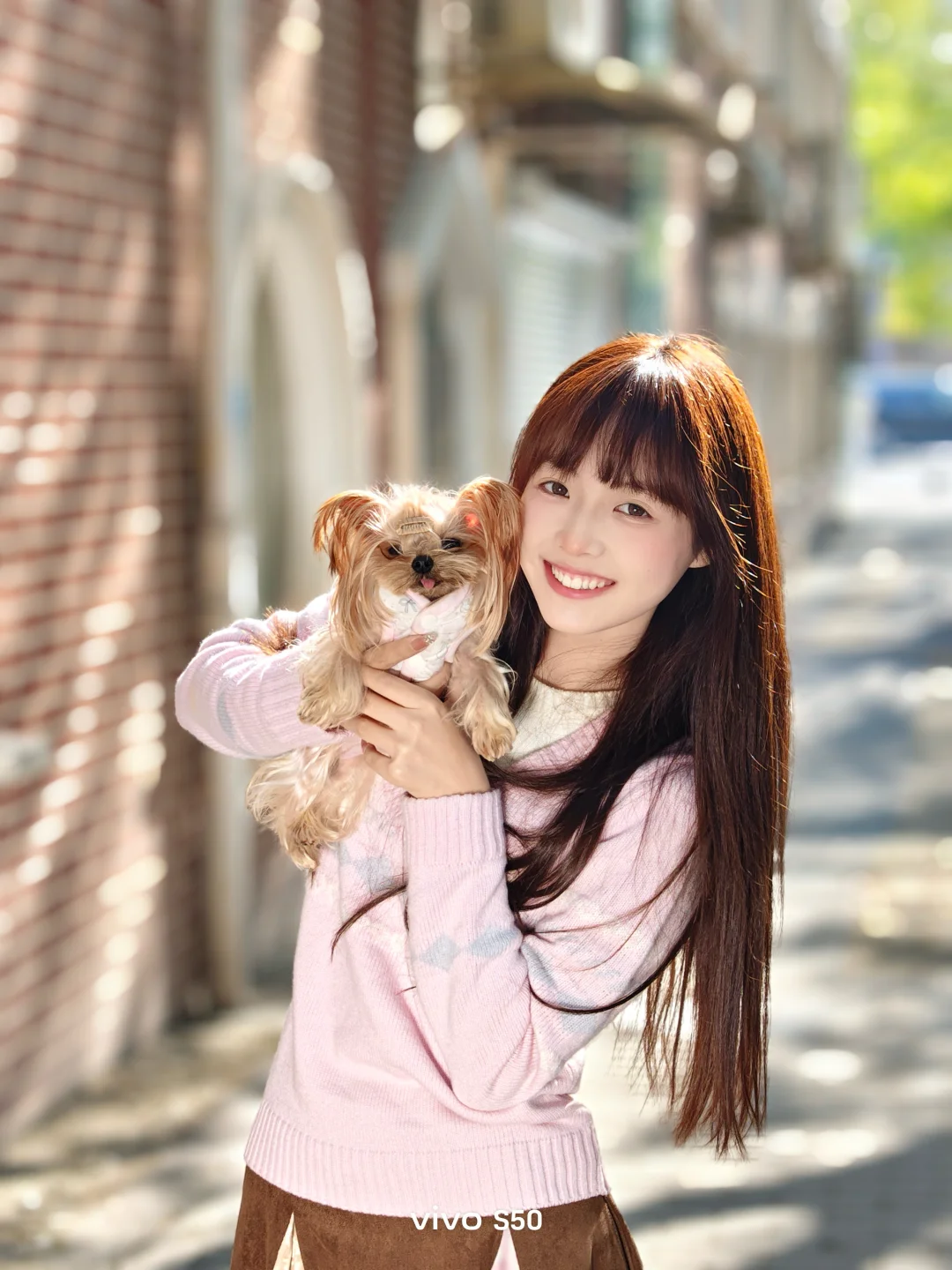 The puppy said he wants to be happy forever 🐕