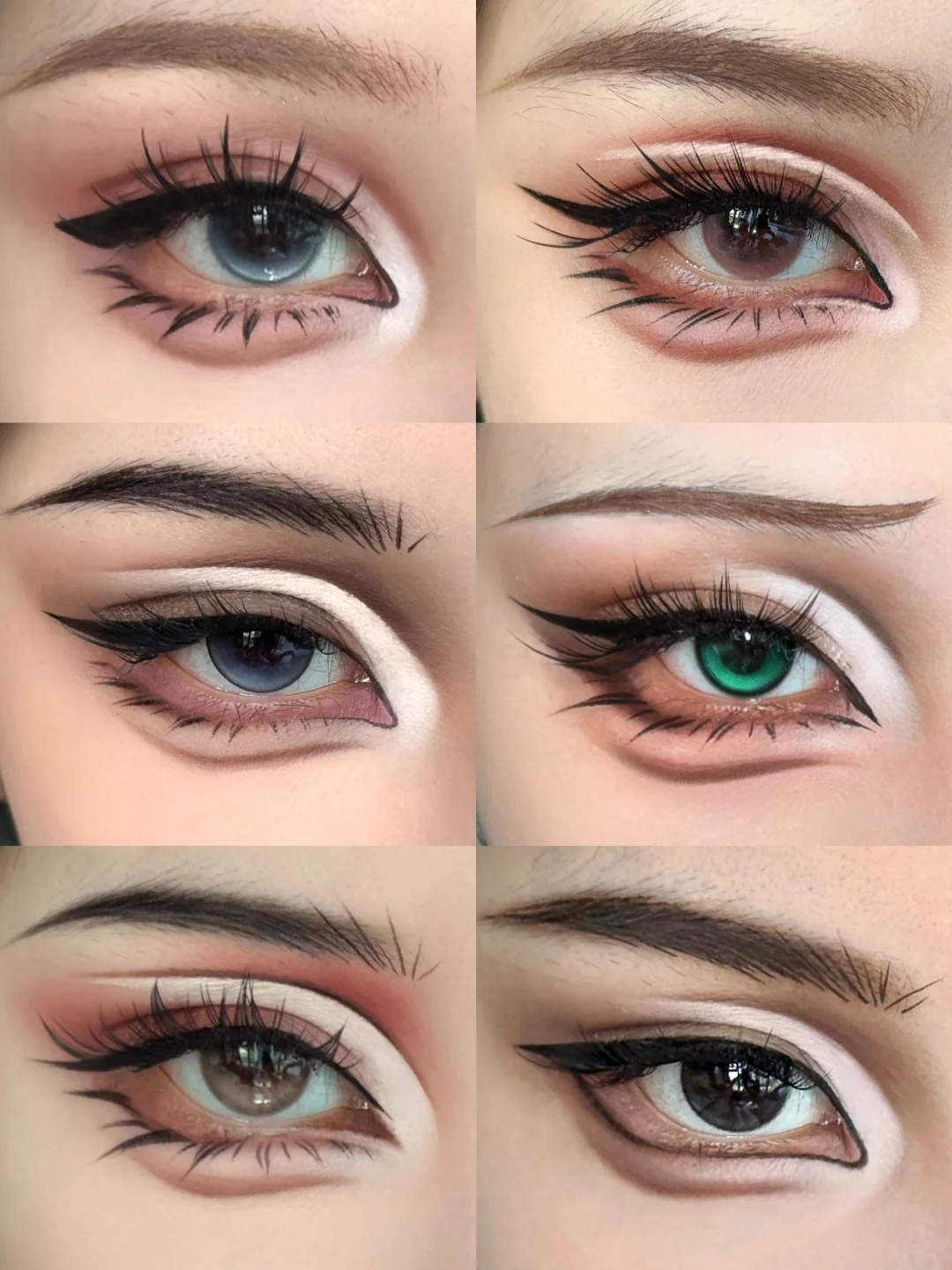 COS makeup girl adjusts eye shape tutorial! Super detailed~