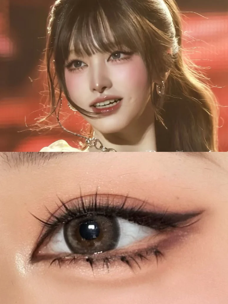 Jin Zhiyuan Imitation Makeup | Liz Golden Cat Eye Makeup! The sweet and charming feeling is absolutely amazing!
