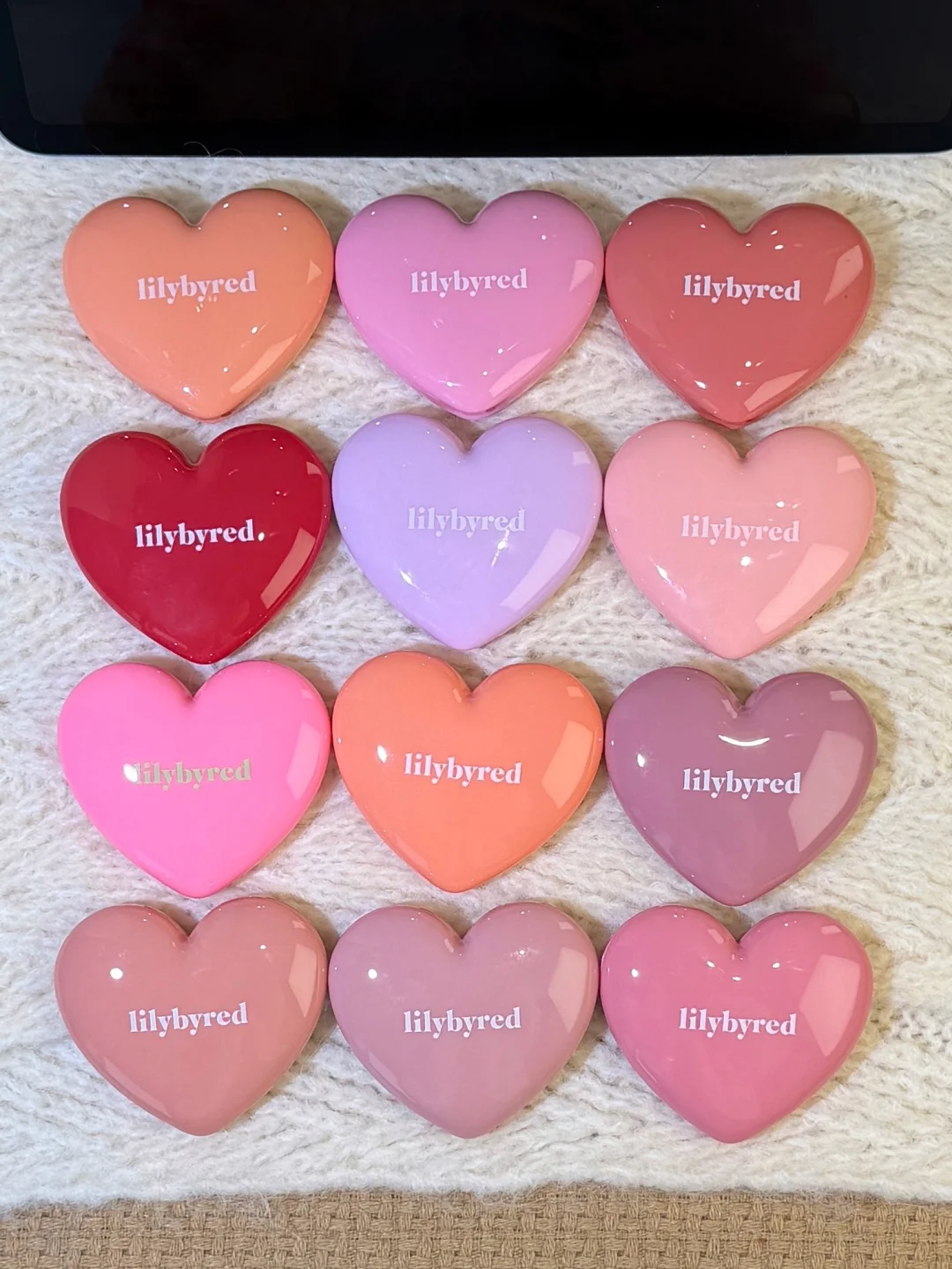 Color selection guide for lily byred powder blusher cream