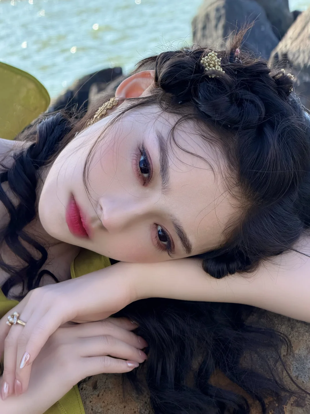 The "Girl Oil Painting Makeup" for Lin Yunhua | Six Live Photos I Took~