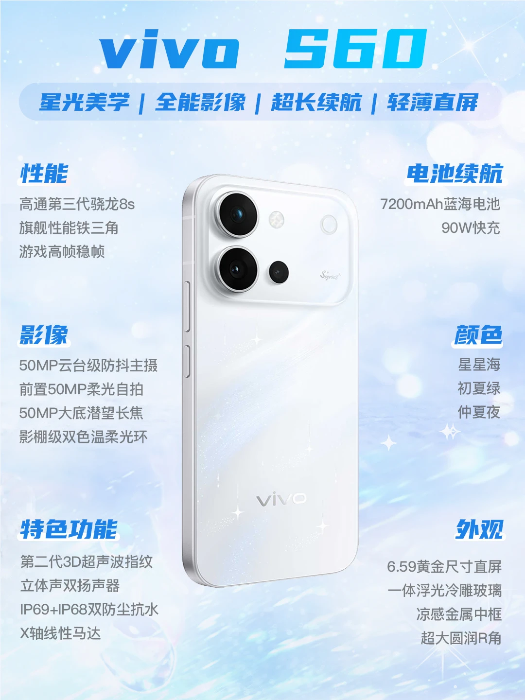 vivo S60 ｜美到犯规的夏日轻薄小旗舰:sparkles:
