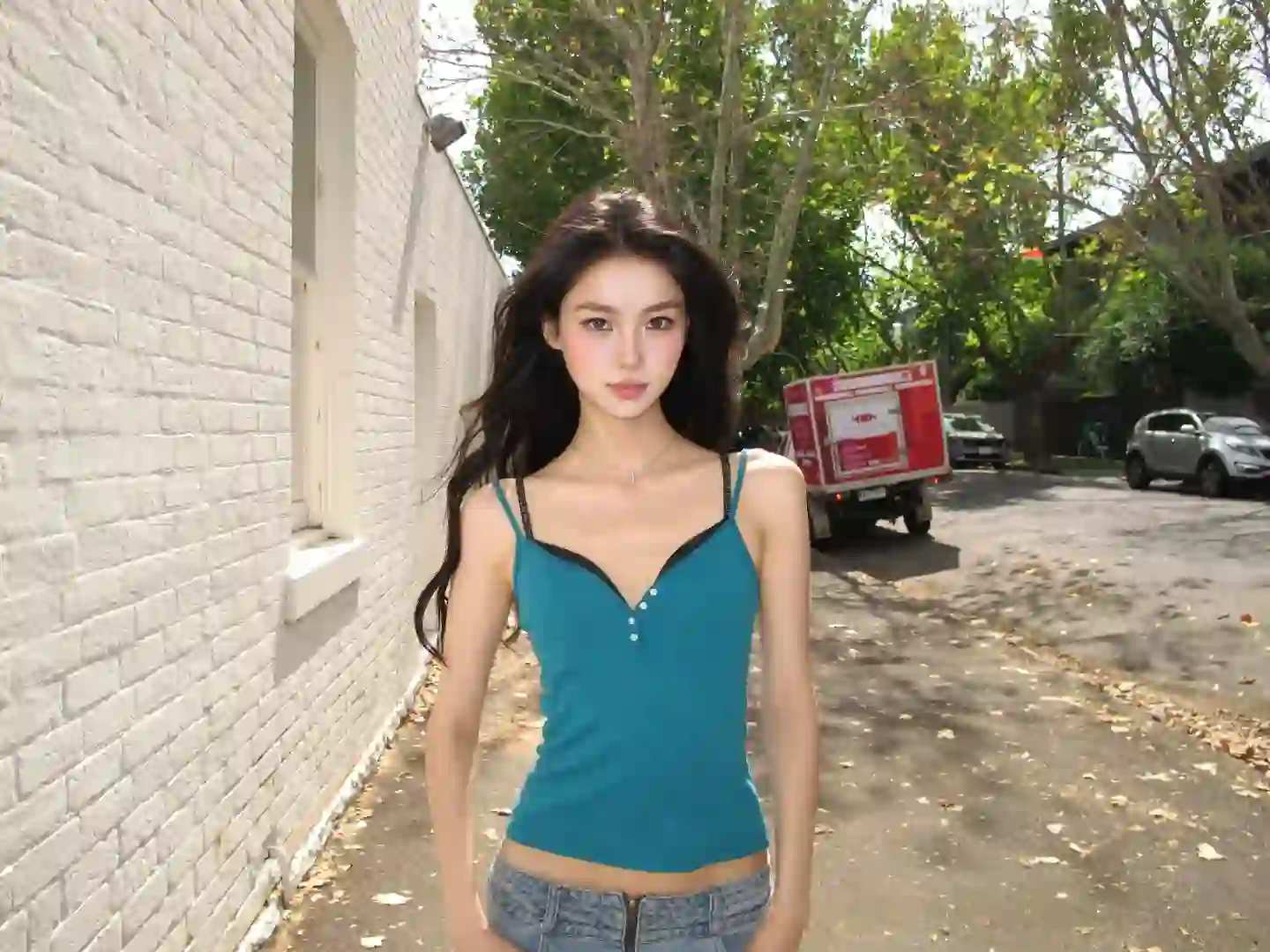 a little off-shoulder moment