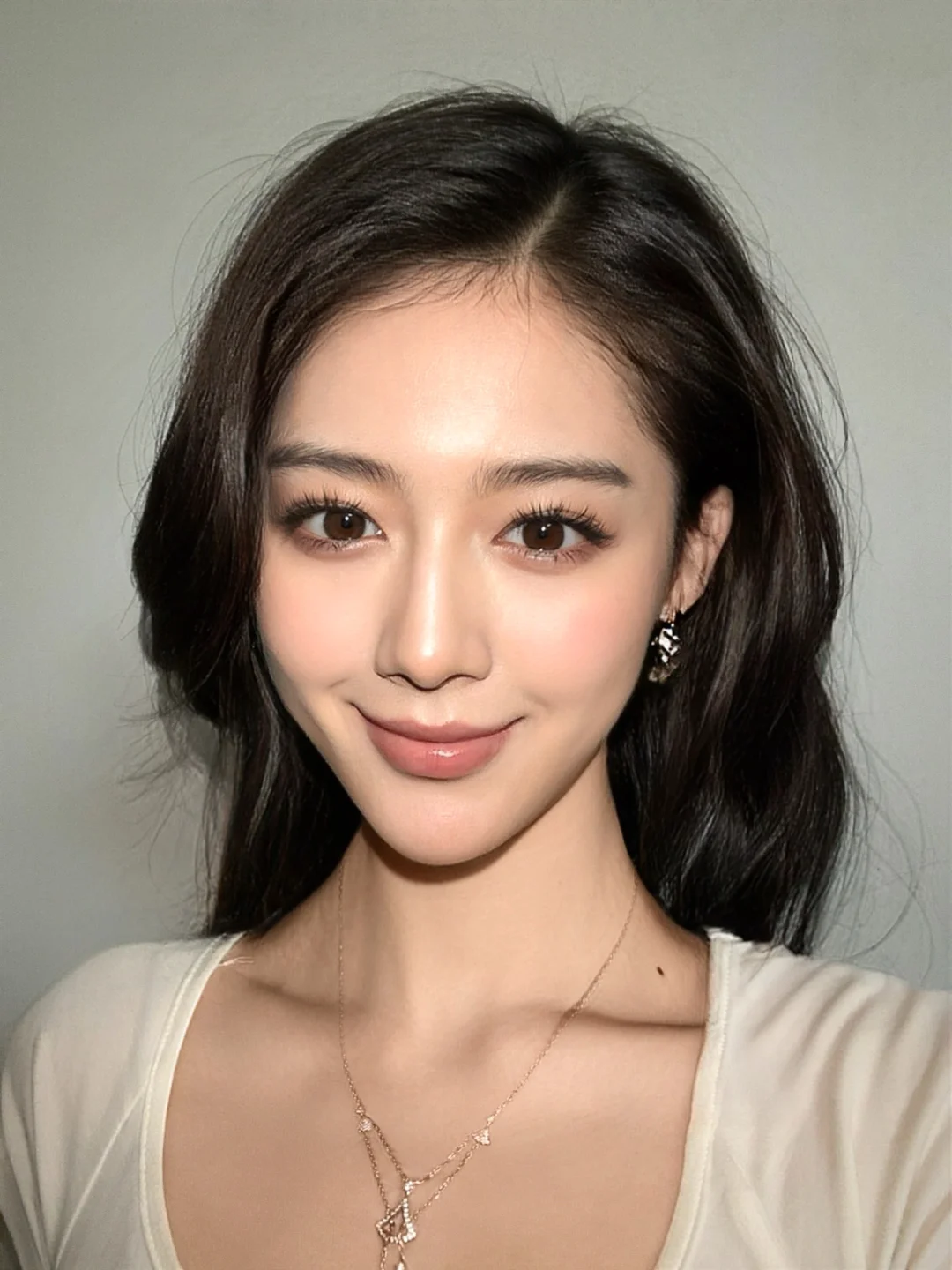 Apply light makeup