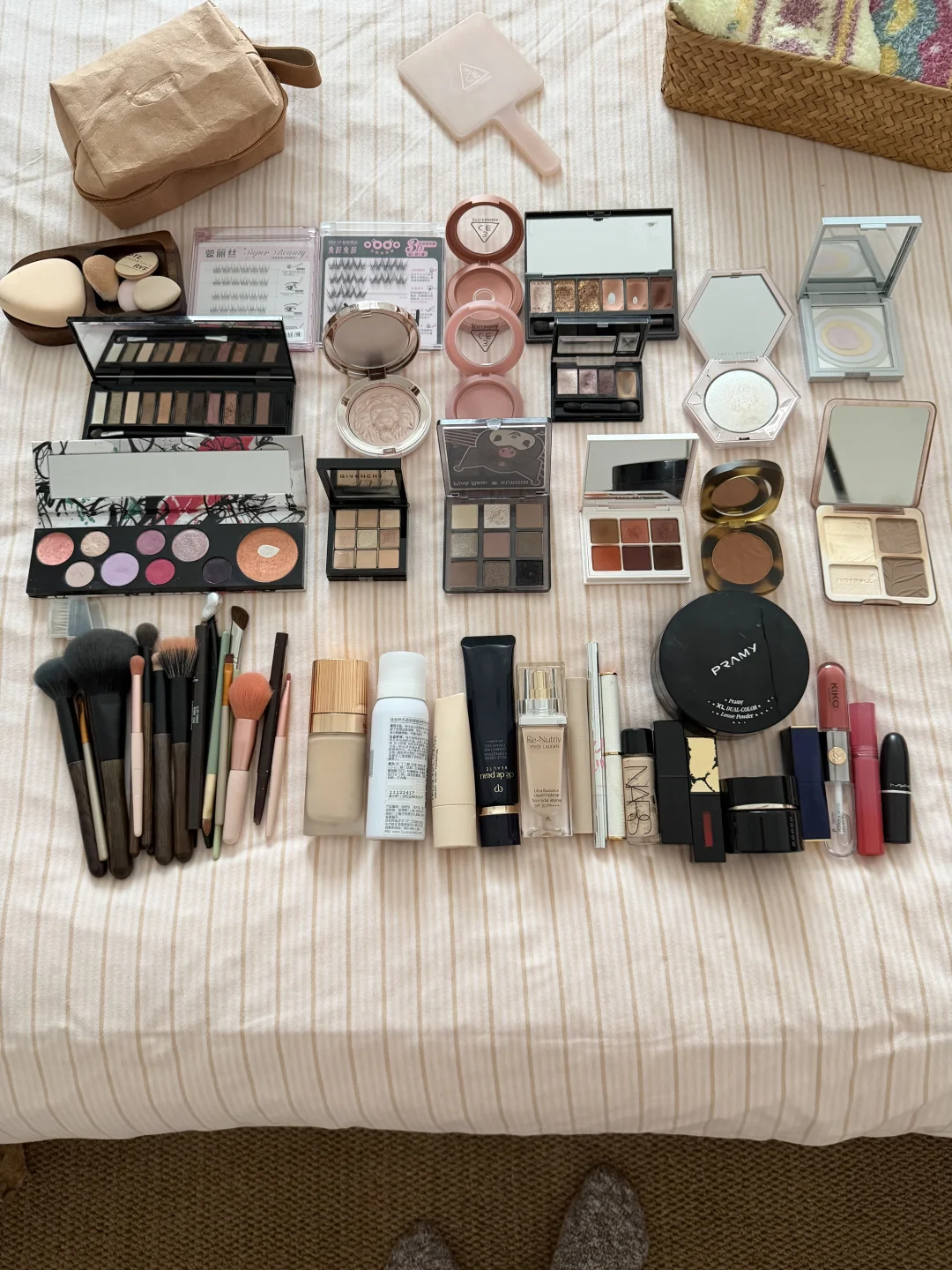 Who did you put on makeup for tonight
