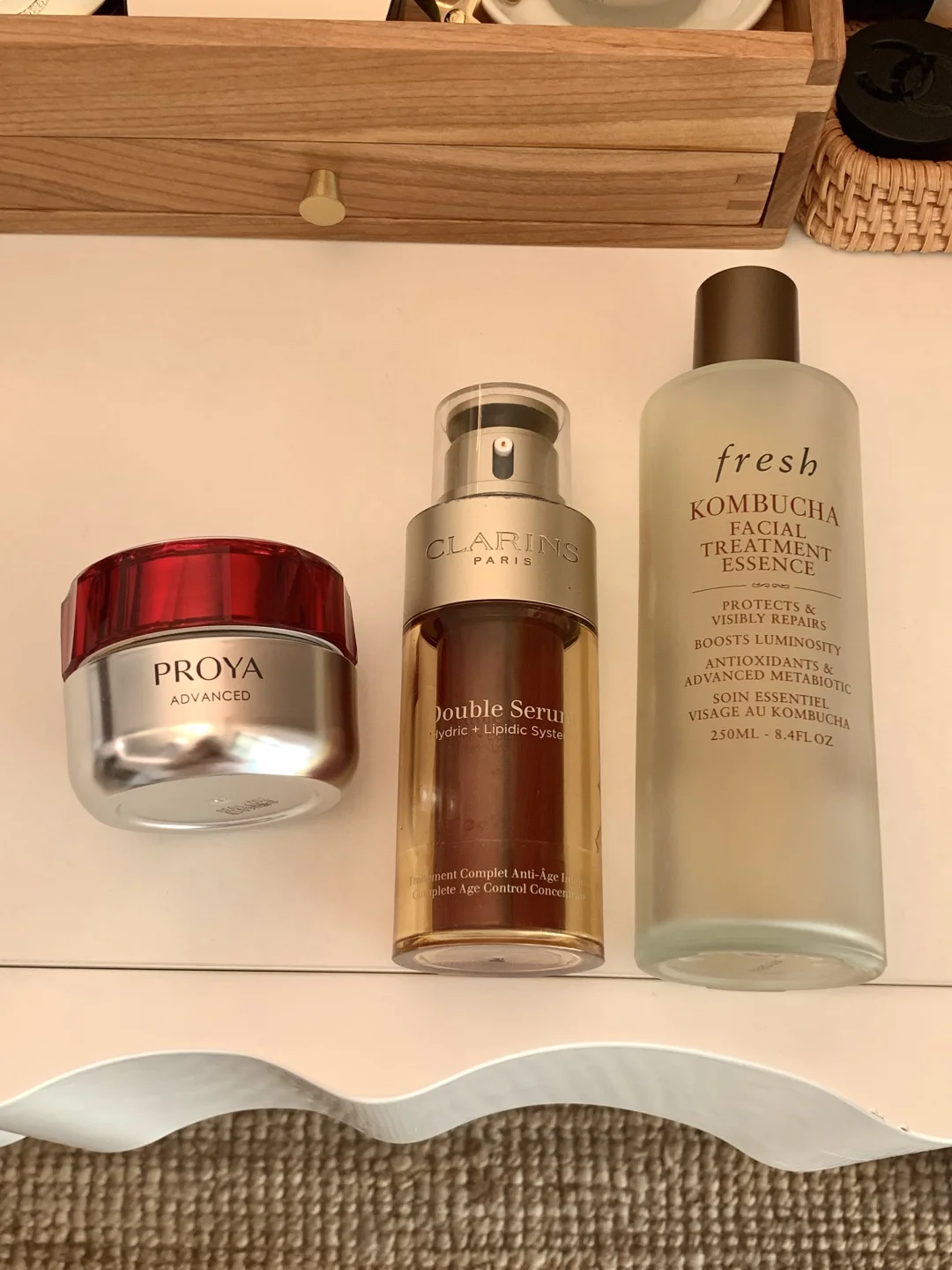 I haven't been willing to switch to mixed dry skin skincare for three years