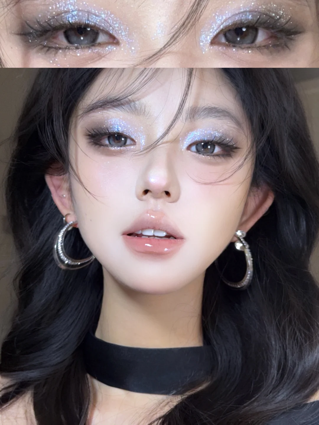 Fully Open Qi Field | New Year's Sparkling Smoke Makeup Tutorial