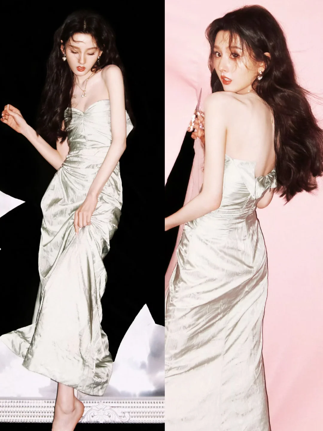 Song Zuer interprets VALENTINO2026 retro famous actress Hua Deng Yu Meng