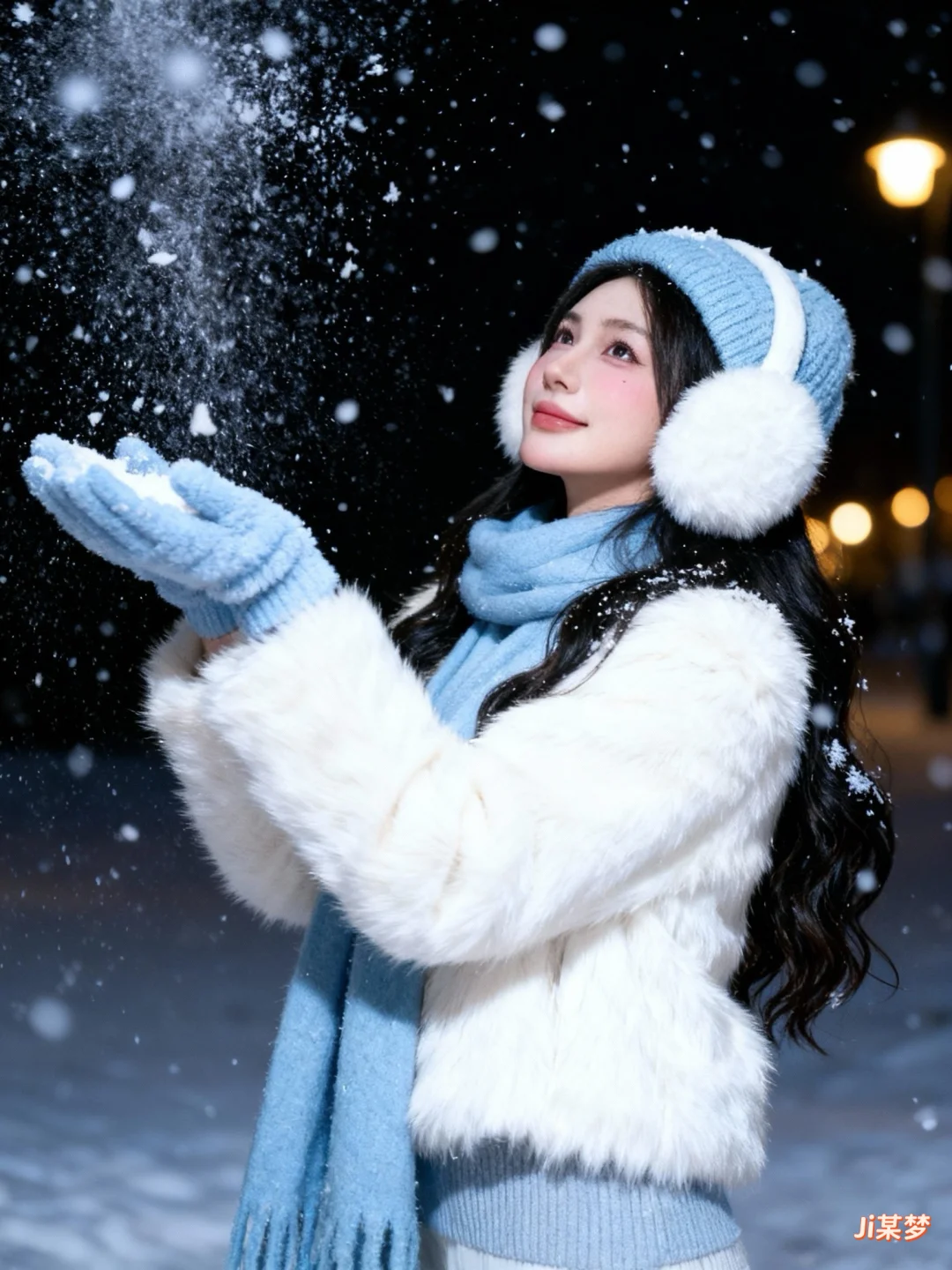 Snow scenery photography can be obtained at 0r!!