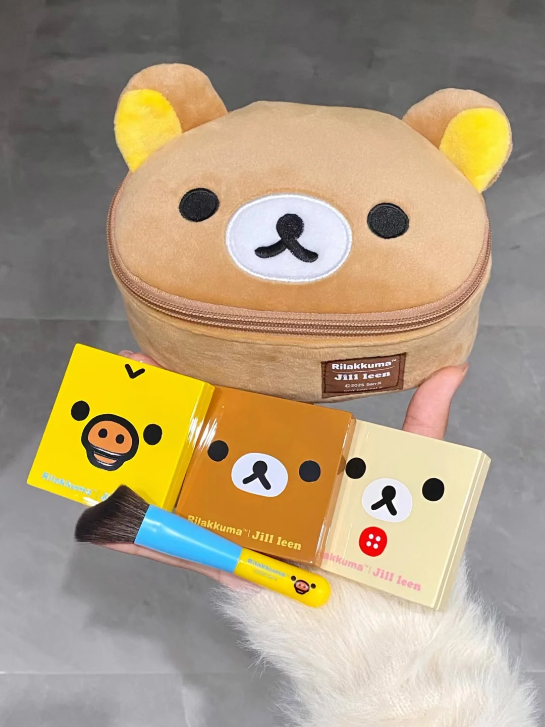🐻🧀拿到了！！Jillleen ×轻松熊全试色ฅᐢ..ᐢ₎