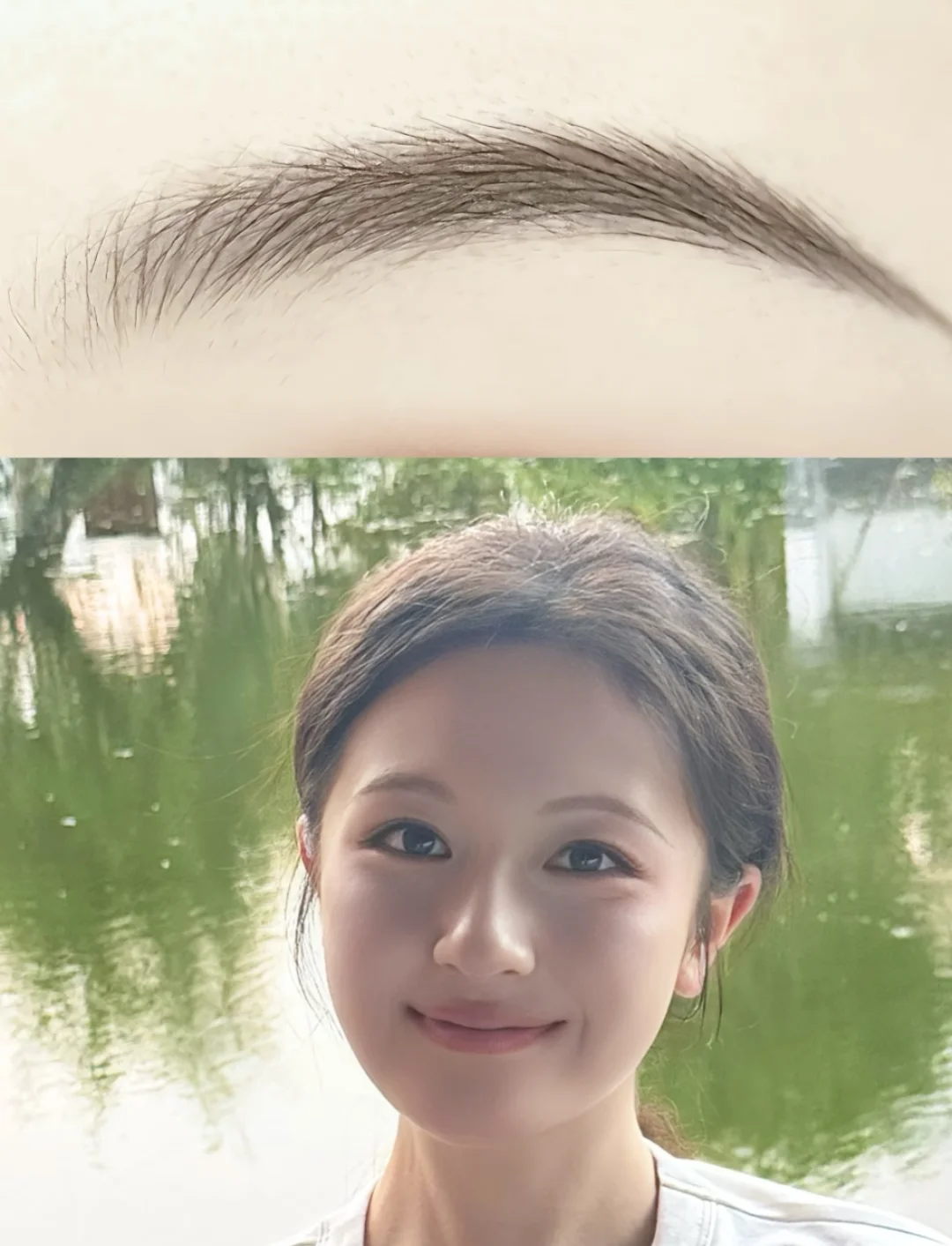 Li Landi is like the eyebrow ceiling of a square face