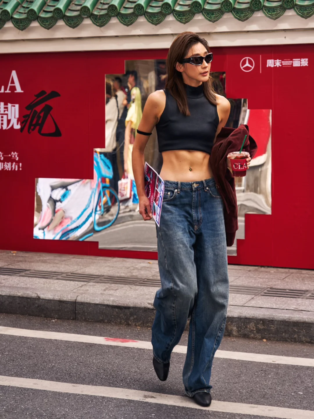 People passing by at Dongshankou say that Sister is so handsome!