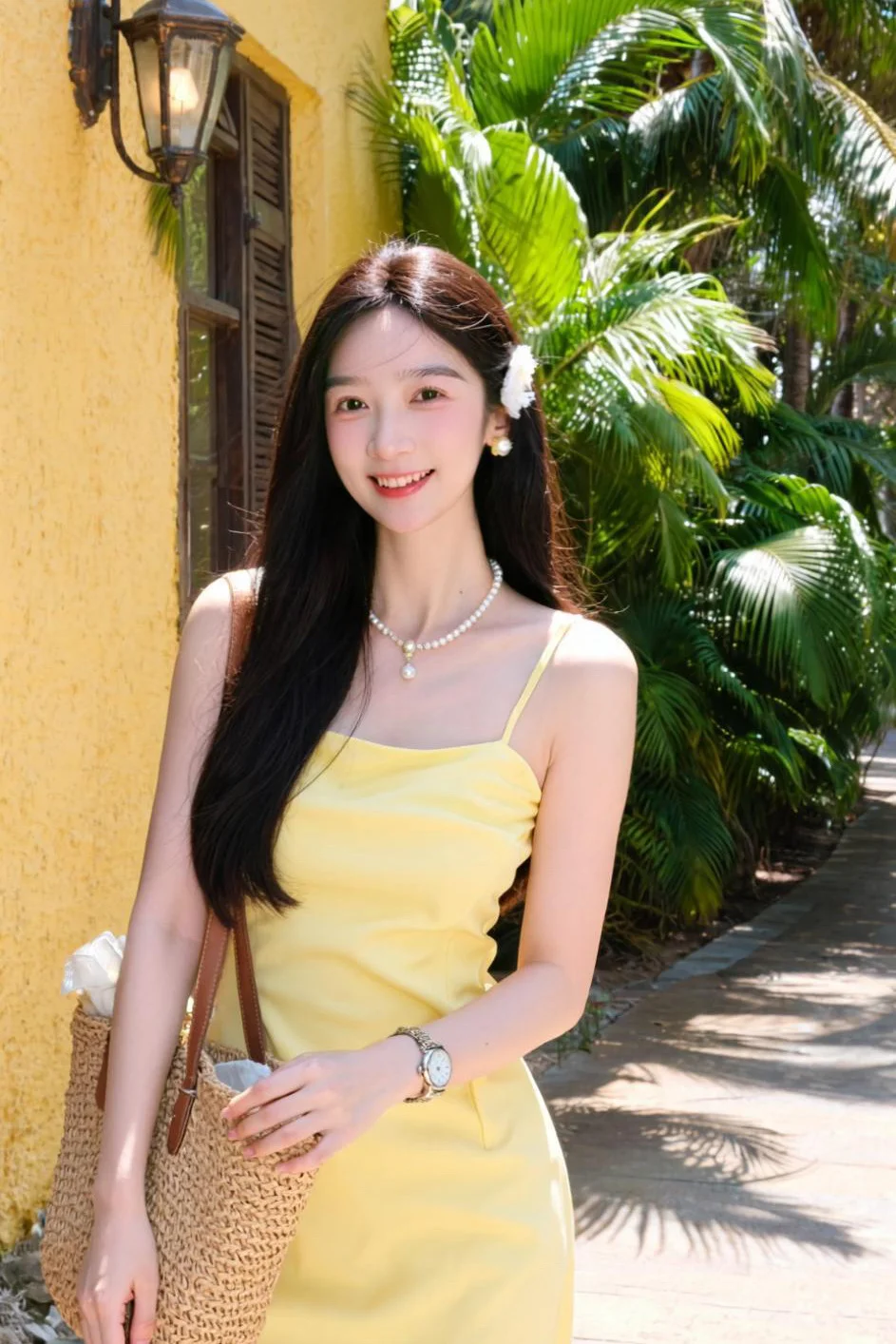 明媚氛围感妆容一键get:sunny: