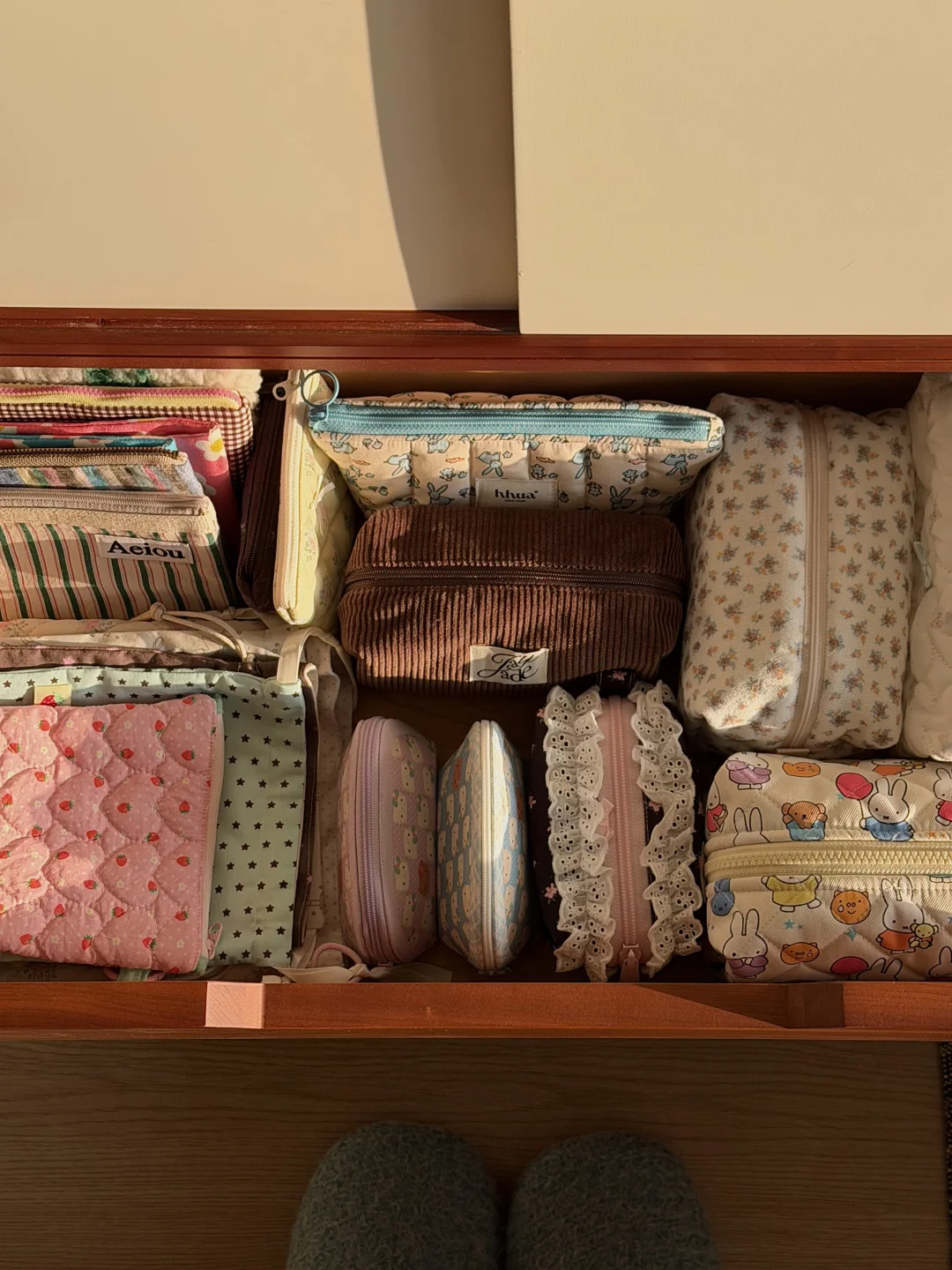 Organize your storage bag