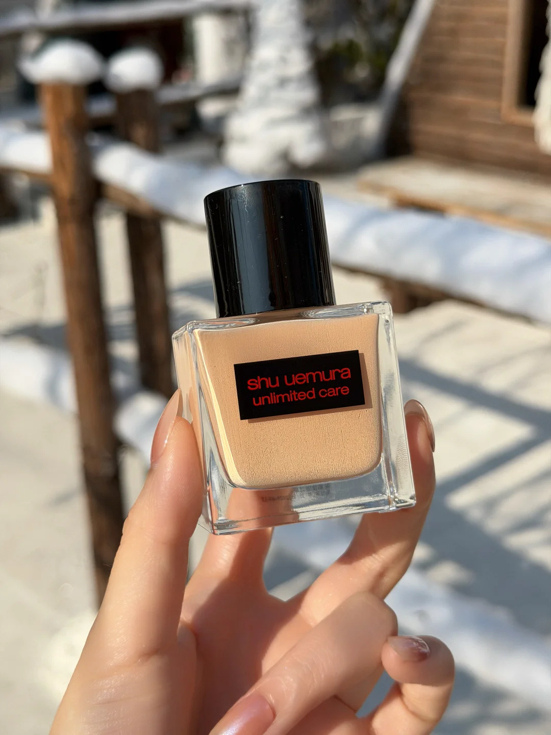 Finally found the dry skin of life liquid foundation in the snow...