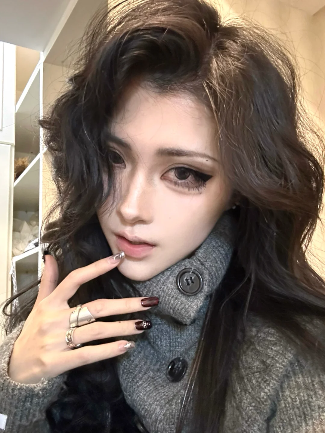 I really like today's makeup!