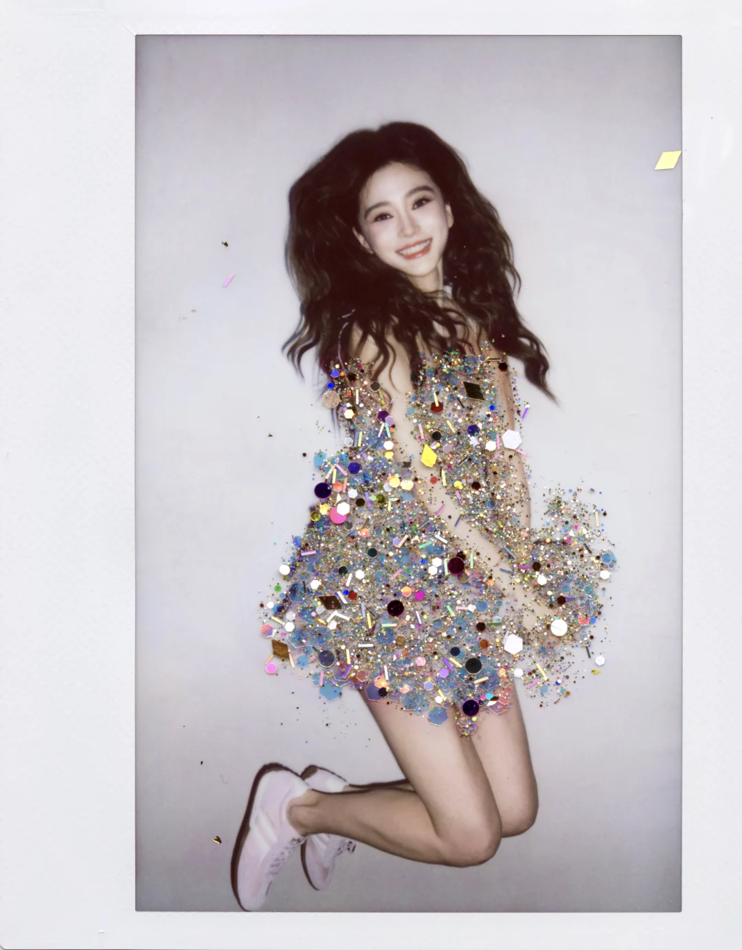 Angelababy's tear tab: sparks:
