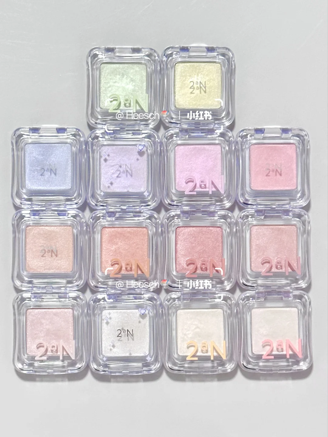 2an单色高光全色号🫧🍡14颗无广试色对比