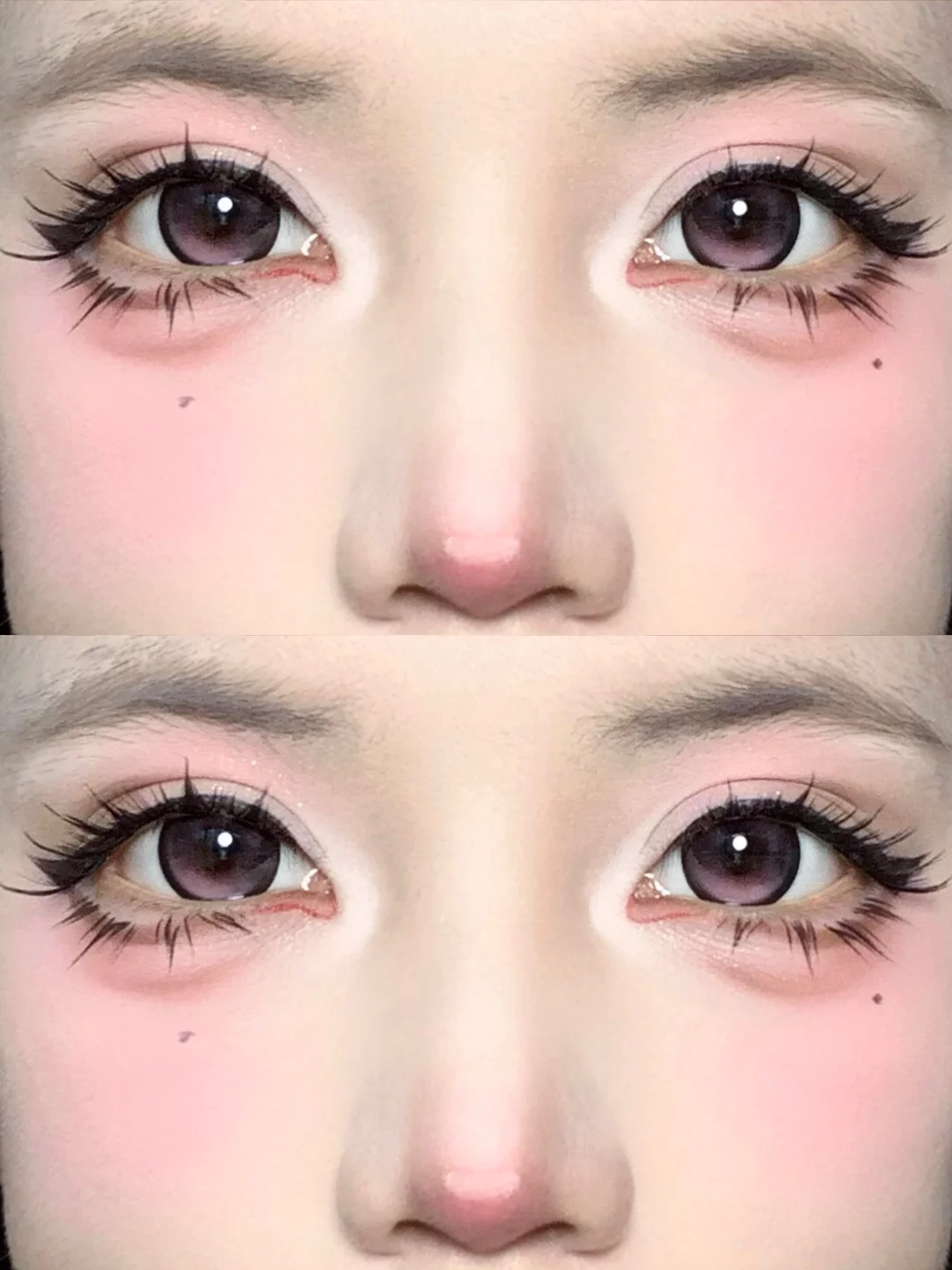 A must-have dark doll makeup for ordinary people... Tutorial