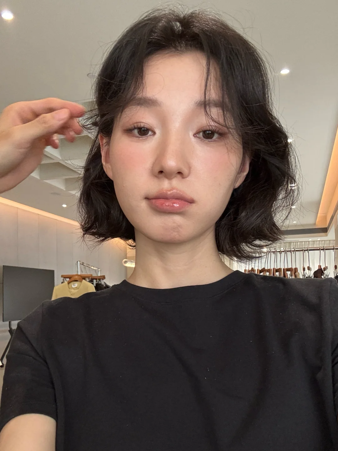 With eyeliner, the makeup becomes different