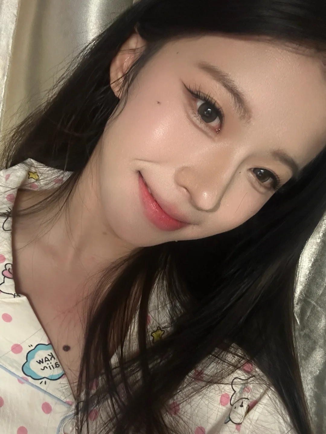 A particularly satisfying eye makeup