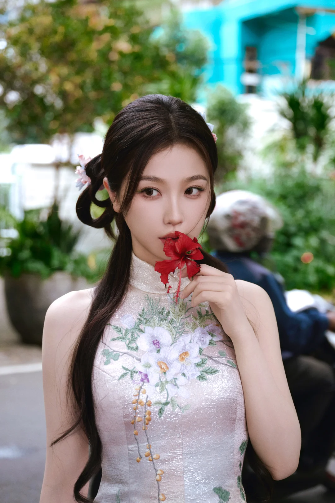 The "Xin" Chinese hairstyle for Yu Shuxin