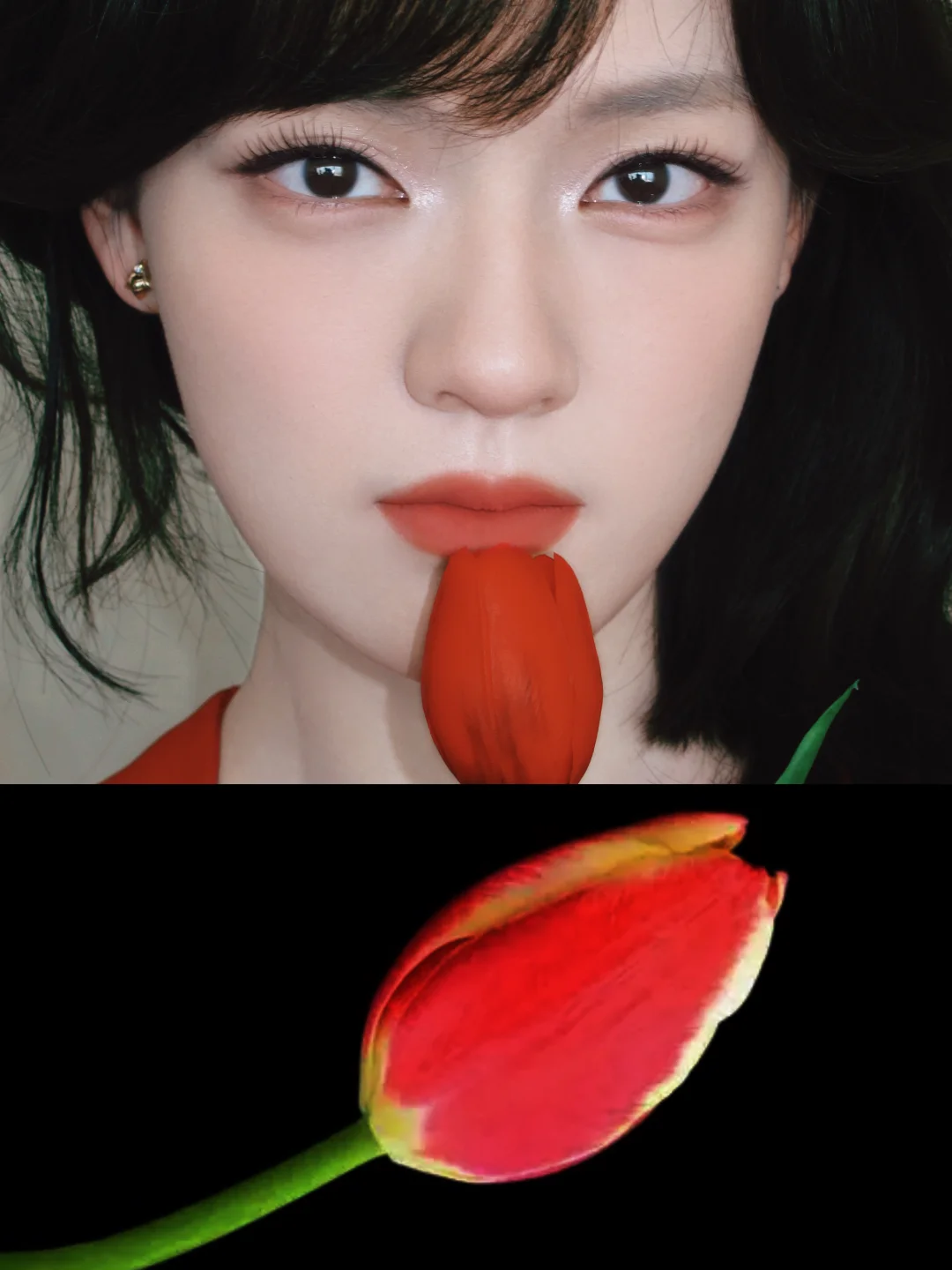Today's Spring Kiss Makeup for Wen Qi