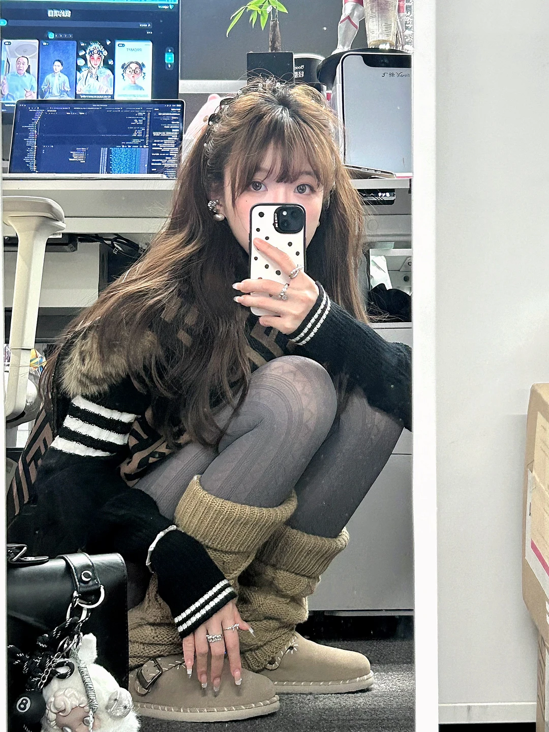 Winter black brown atmosphere 🐈‍⬛🖤🤎