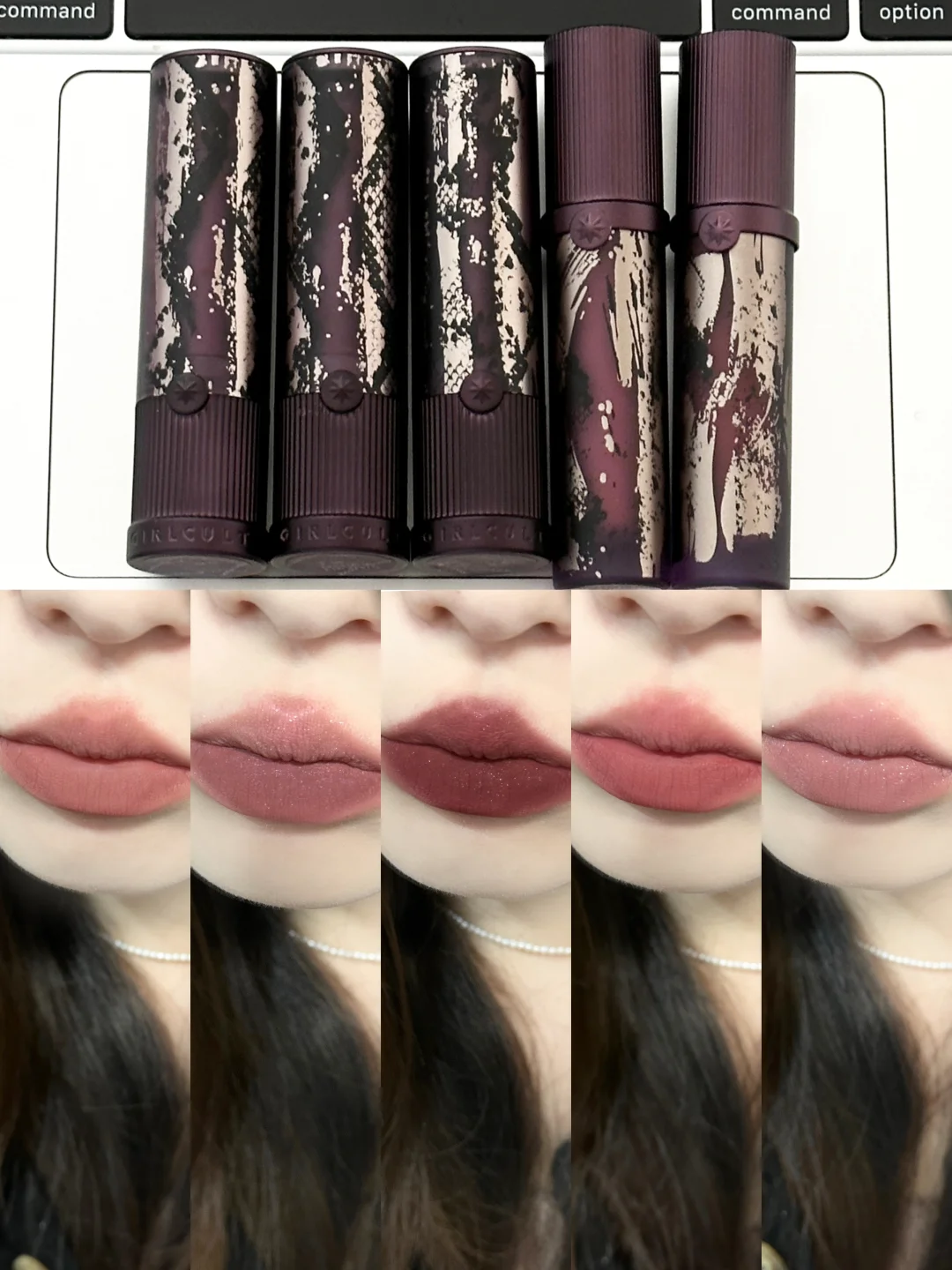 Girlcult's new product selection of 5 pale colors! Retro gray tone aesthetic!