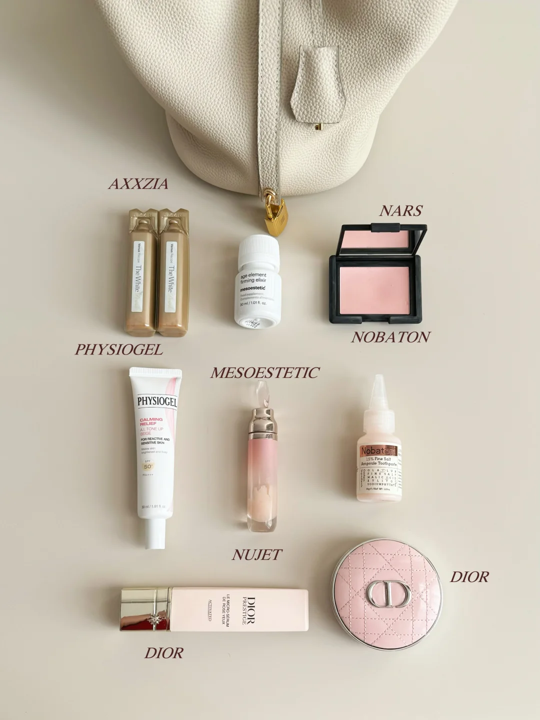 What's in my bag 👜 Hermes Basket Flip Diary